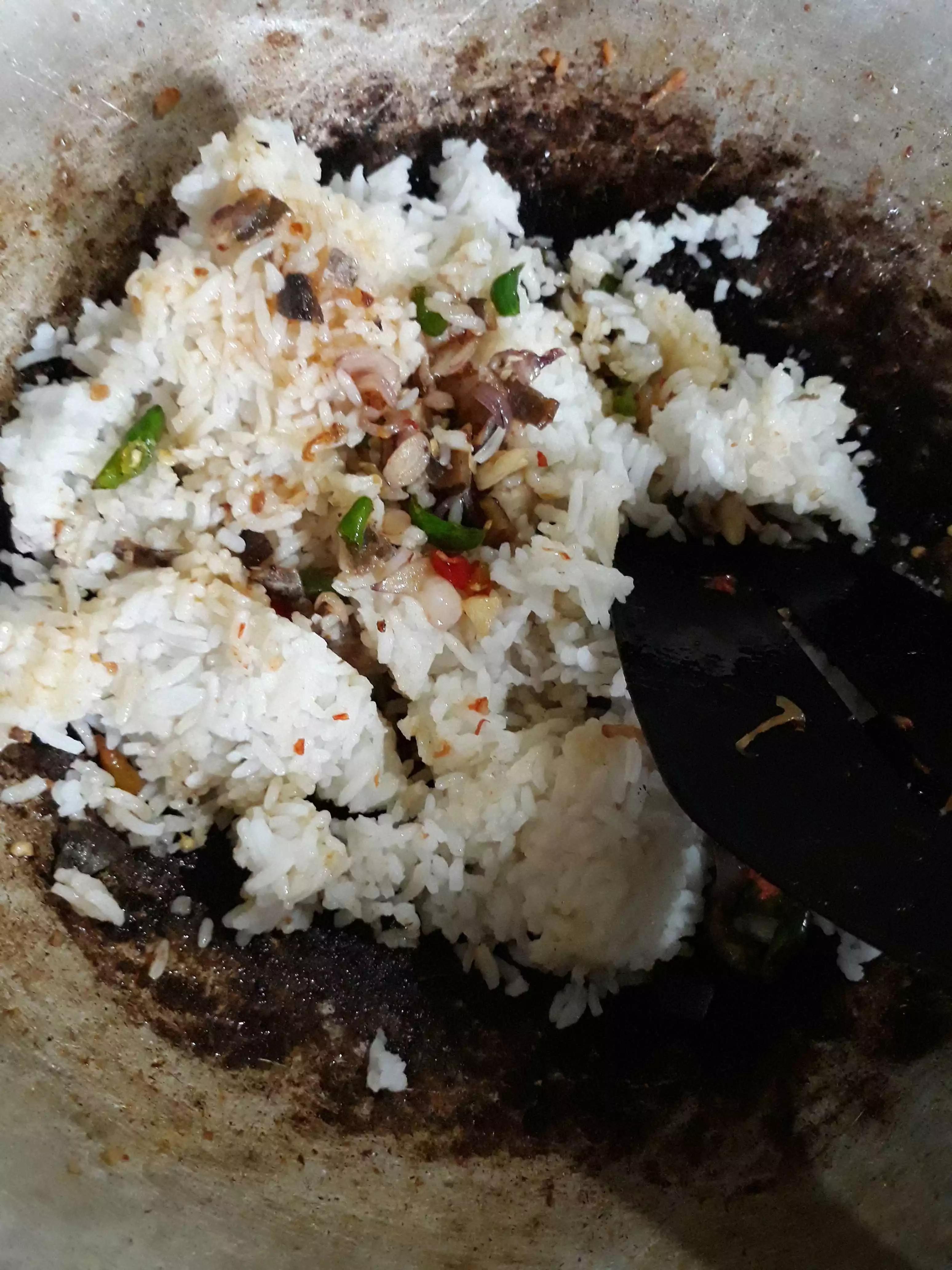 Step 5 Nasi Goreng Ikan Asin