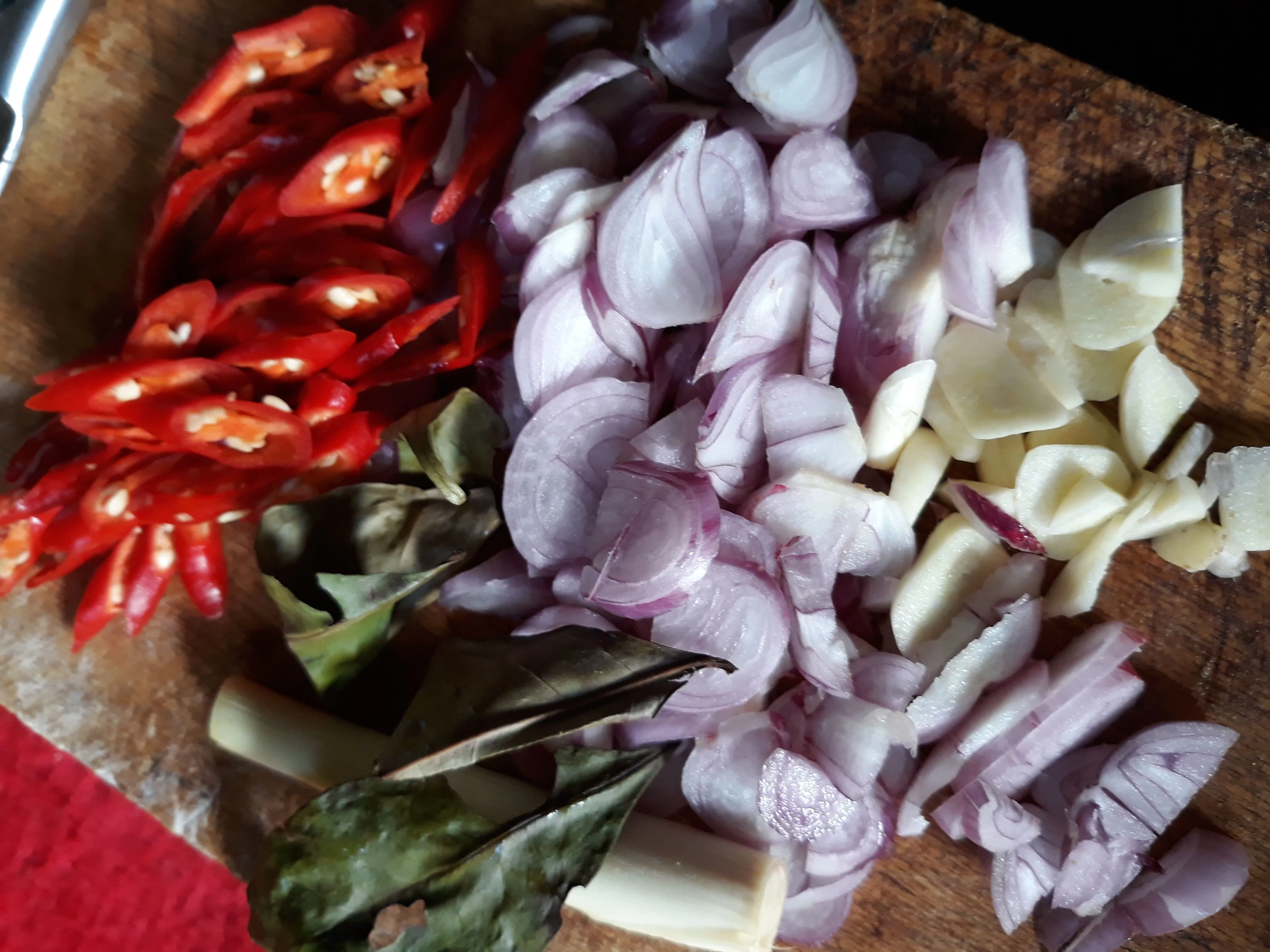 Step 4 Tauge Gambas Kuah Santan
