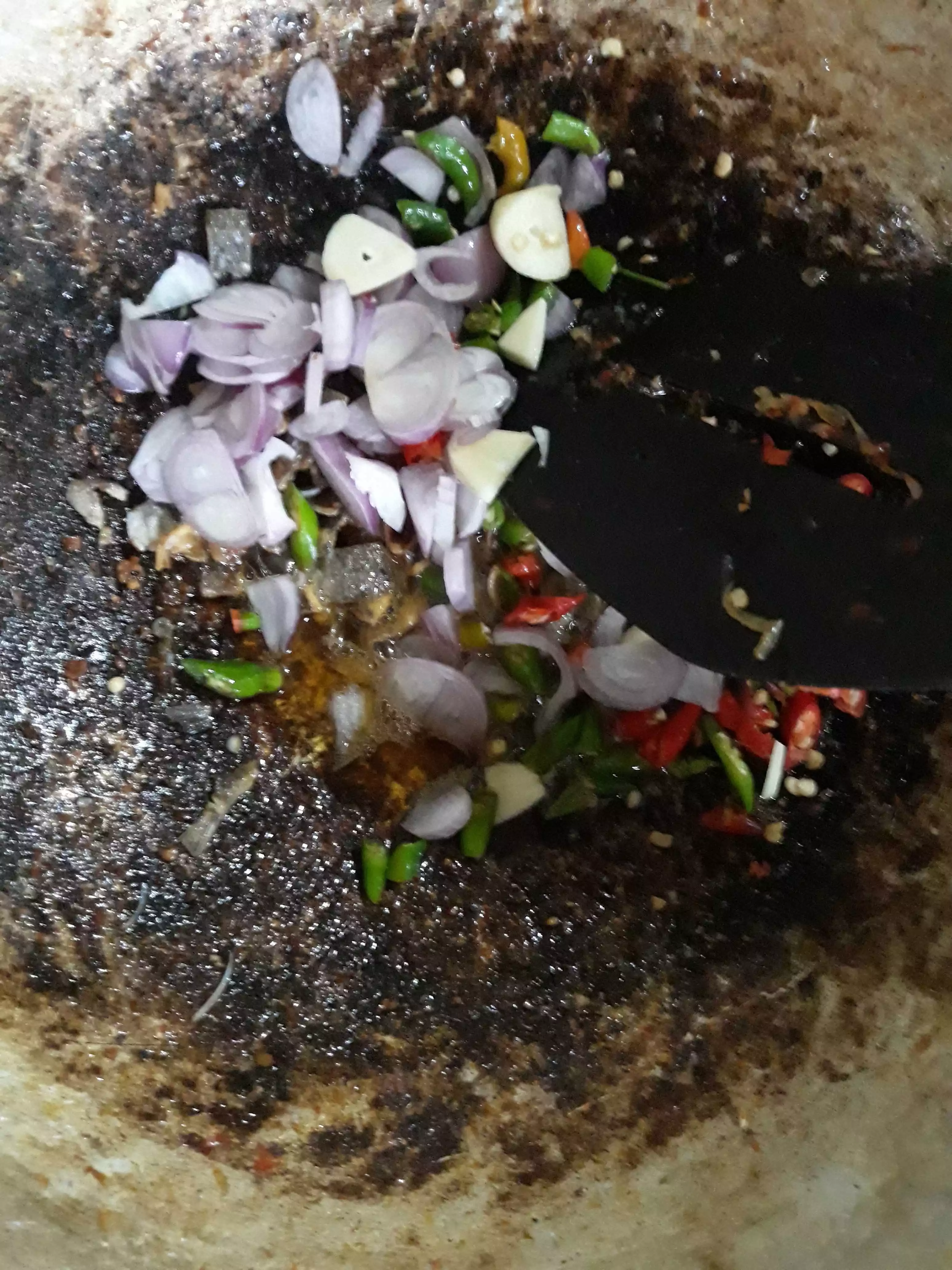 Step 4 Nasi Goreng Ikan Asin