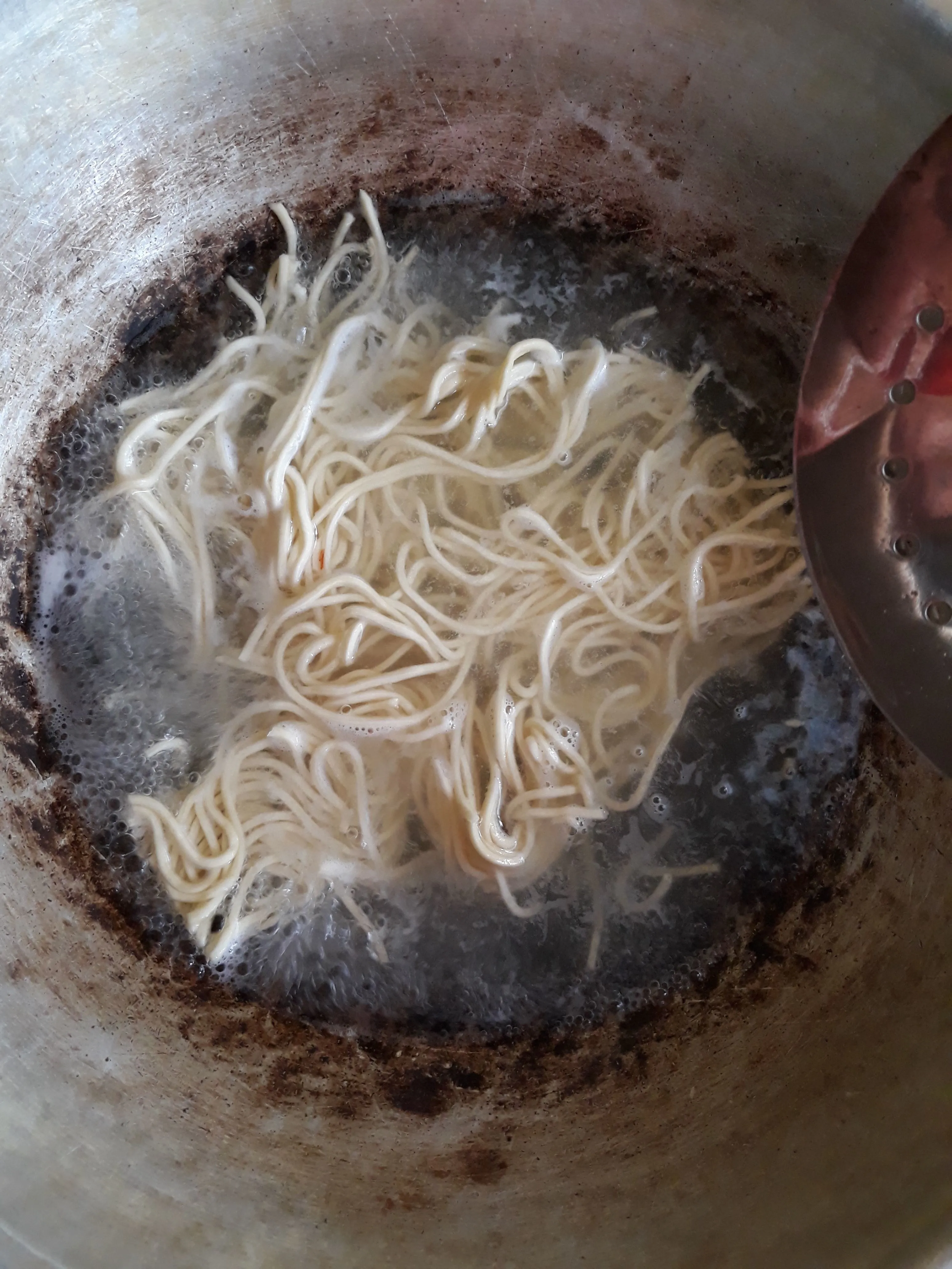 Step 2 Mie Goreng Cumi Pedas