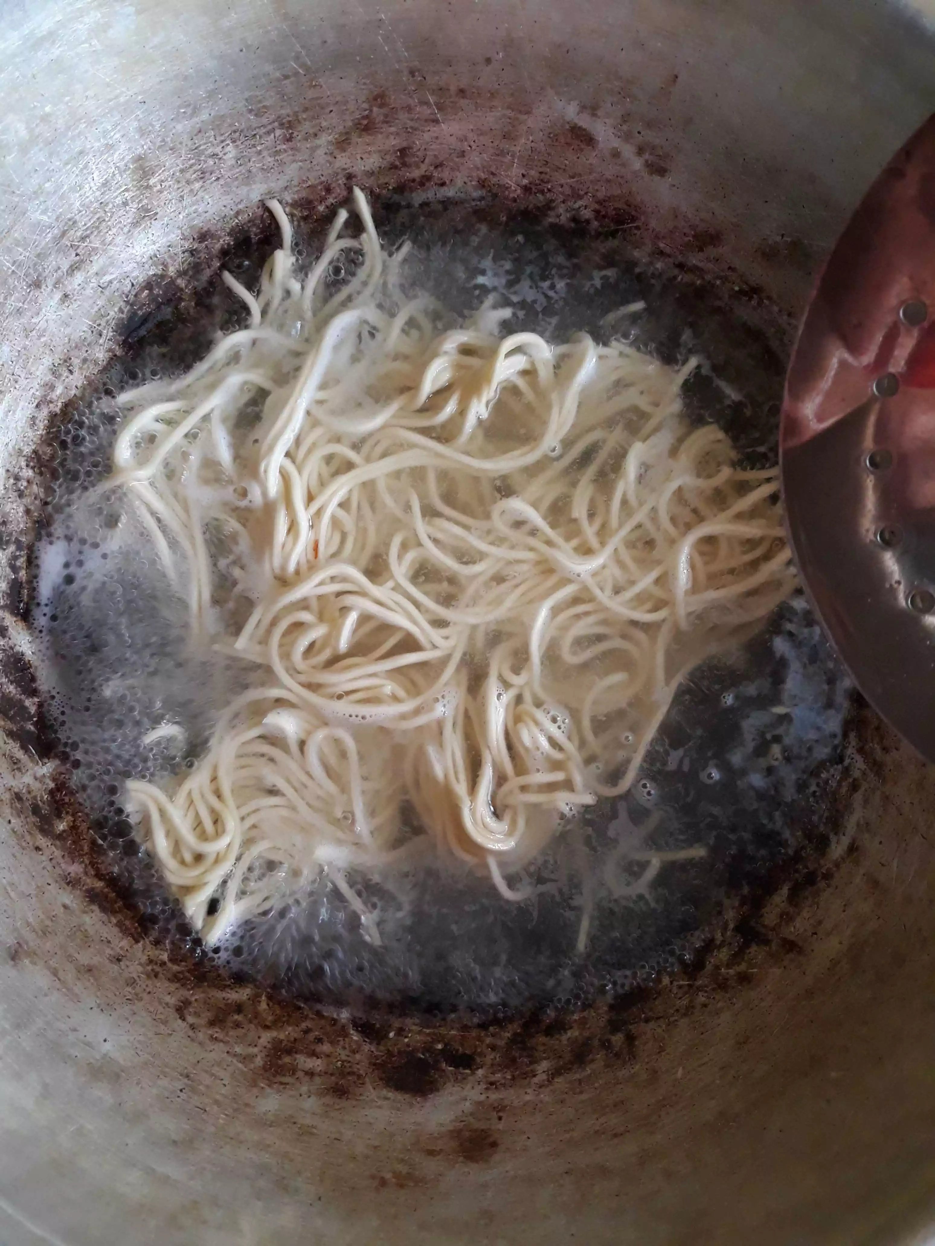 Step 2 Mie Goreng Cumi Pedas