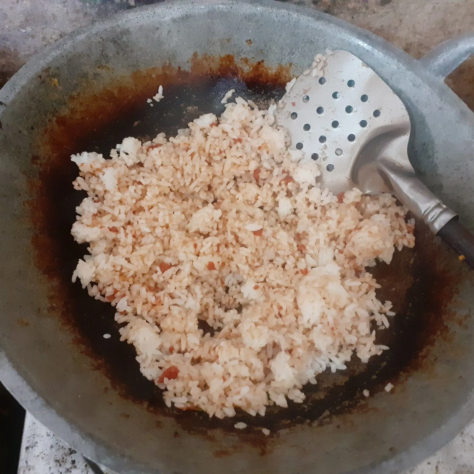 Step 4 Nasi Goreng Kornet