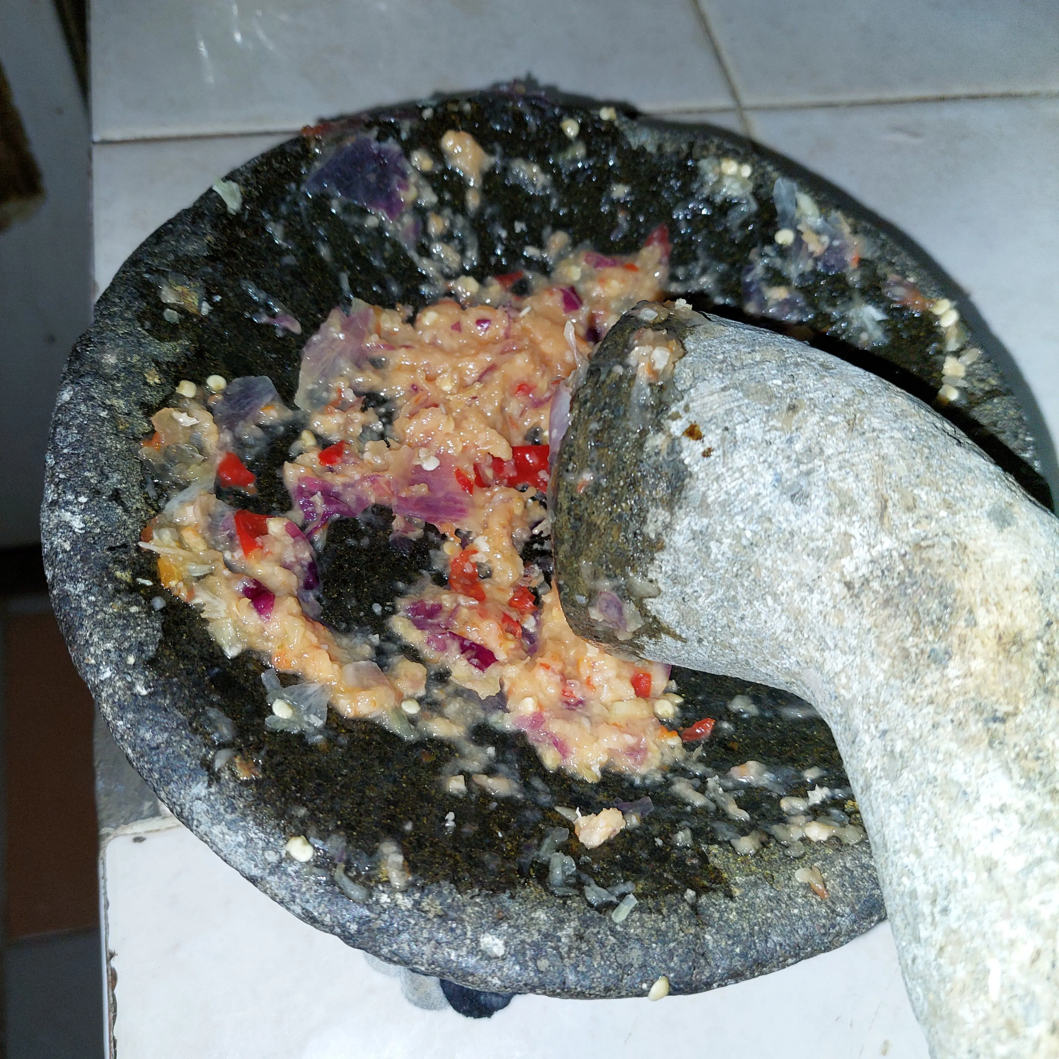 Step 4 Oseng Kenikir Lobak