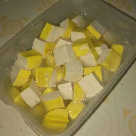Step 1 Tahu Krispy