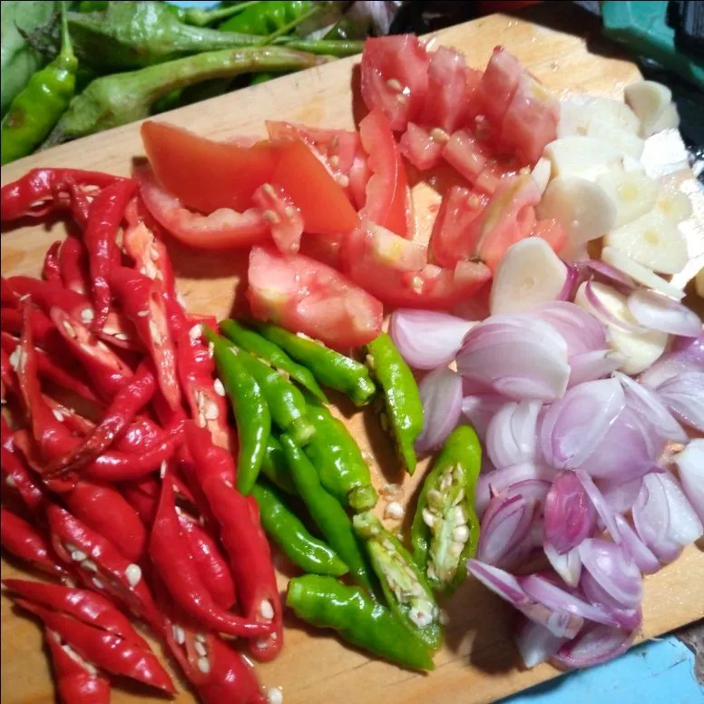 Step 2 Tumis Terong Ikan Asin