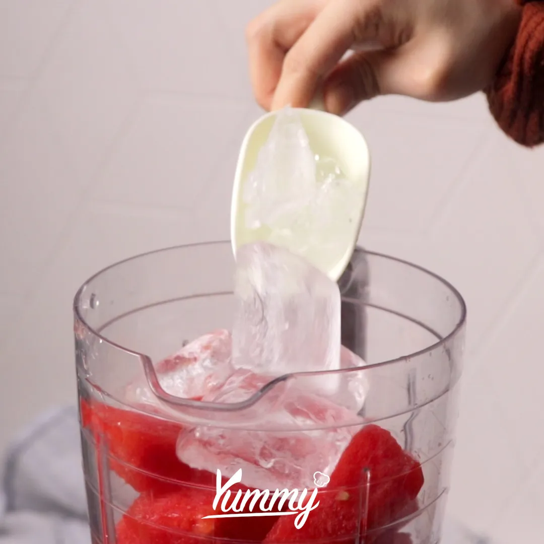 Step 3 Watermelon Yogurt Tea