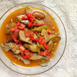 Tumis Terong Ikan Asin
