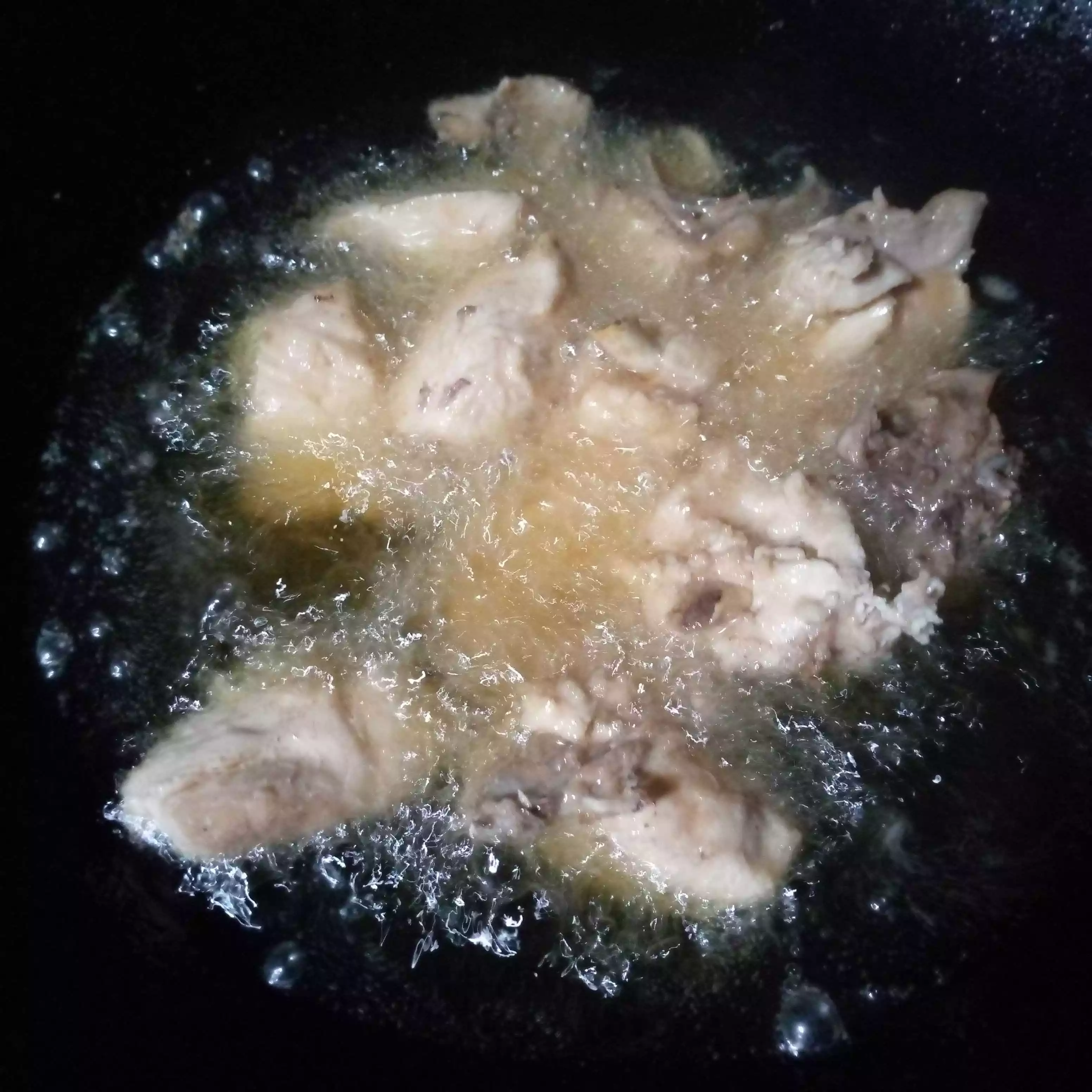 Step 2 Balado Ayam dan Jengkol