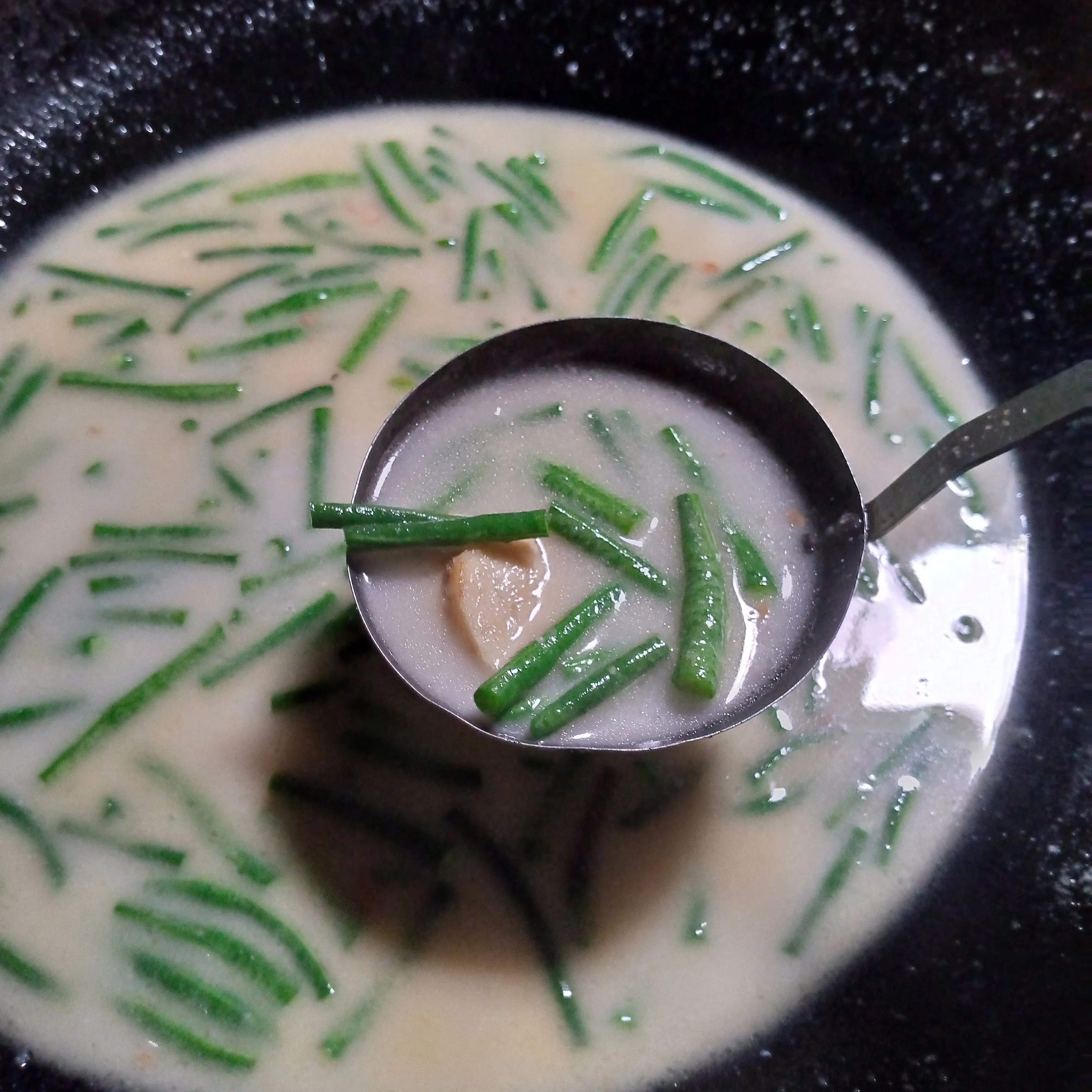 Step 6 Bobor Kacang Panjang