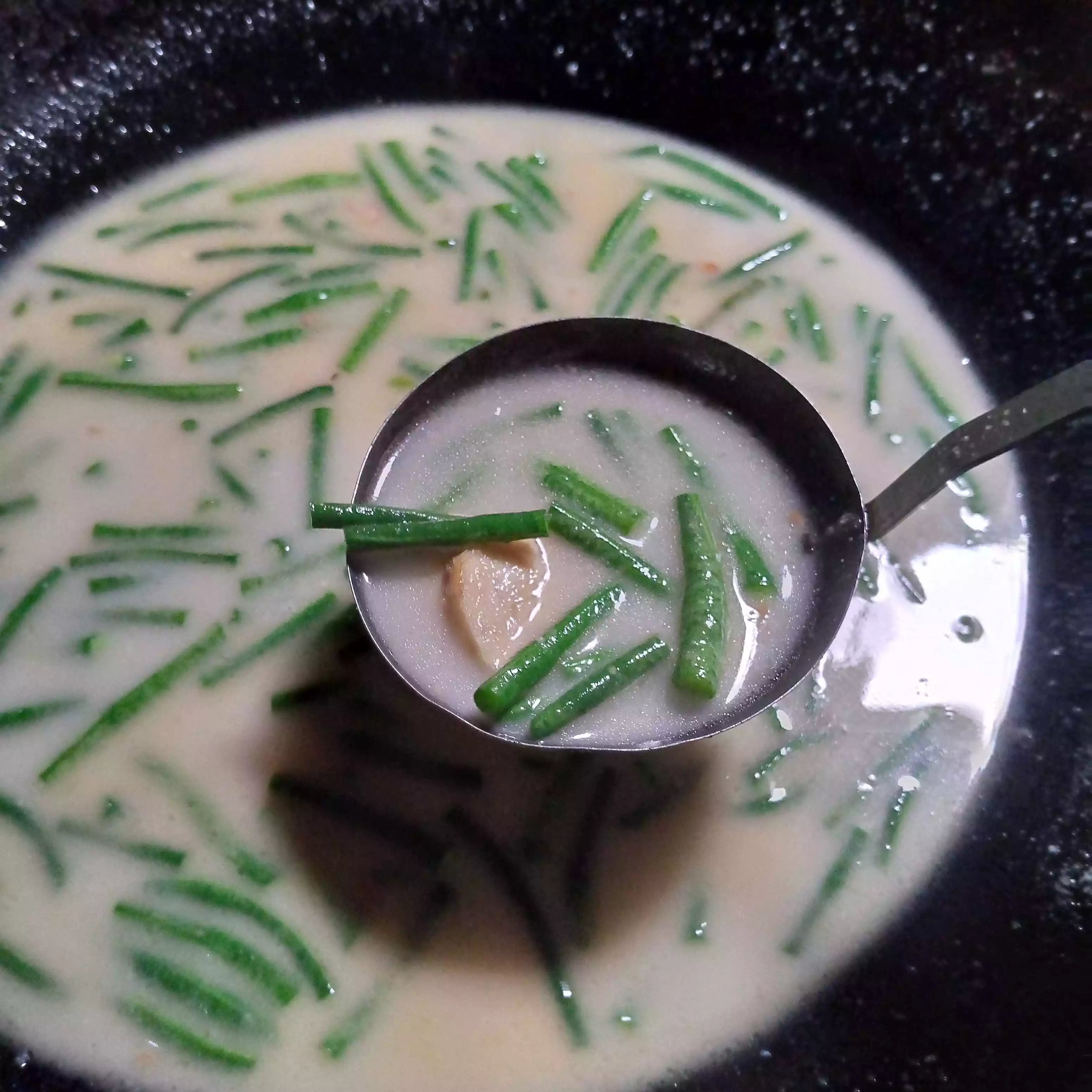 Step 6 Bobor Kacang Panjang