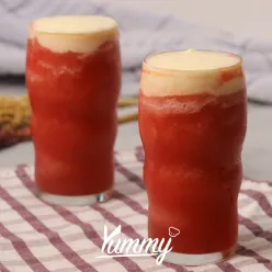 Watermelon Yogurt Tea