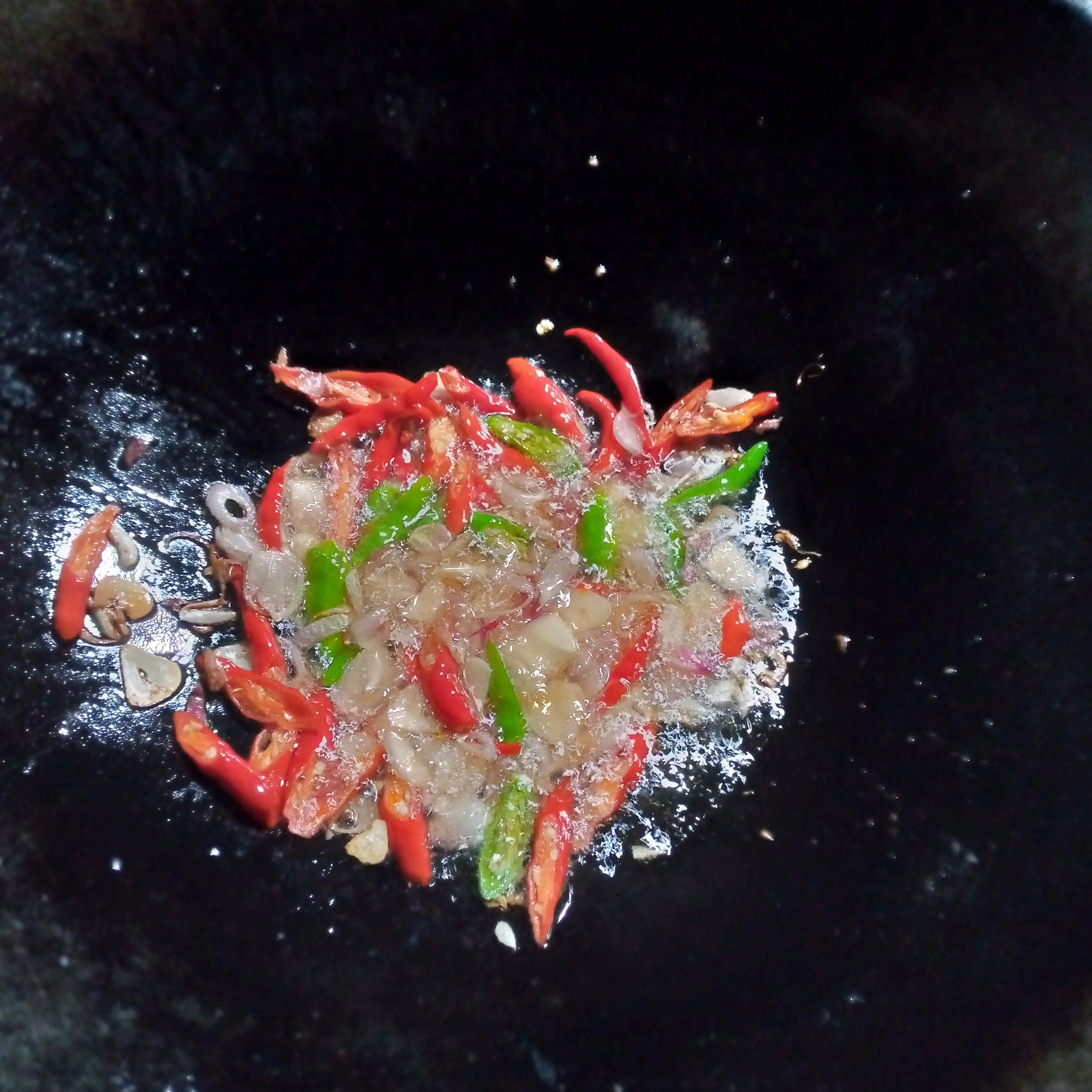 Step 4 Tumis Terong Ikan Asin