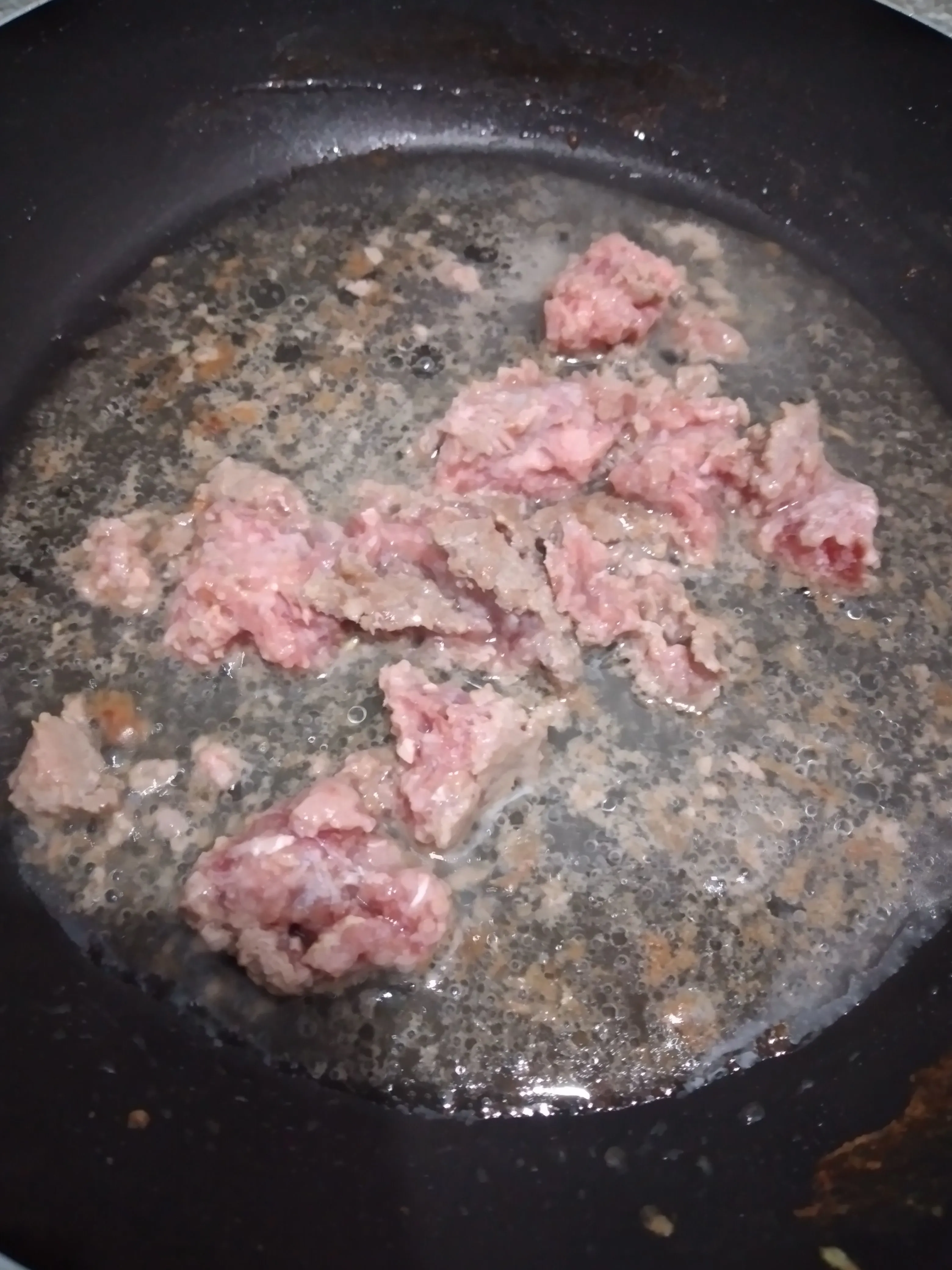 Step 3 Spaghetti Telur Daging Cincang