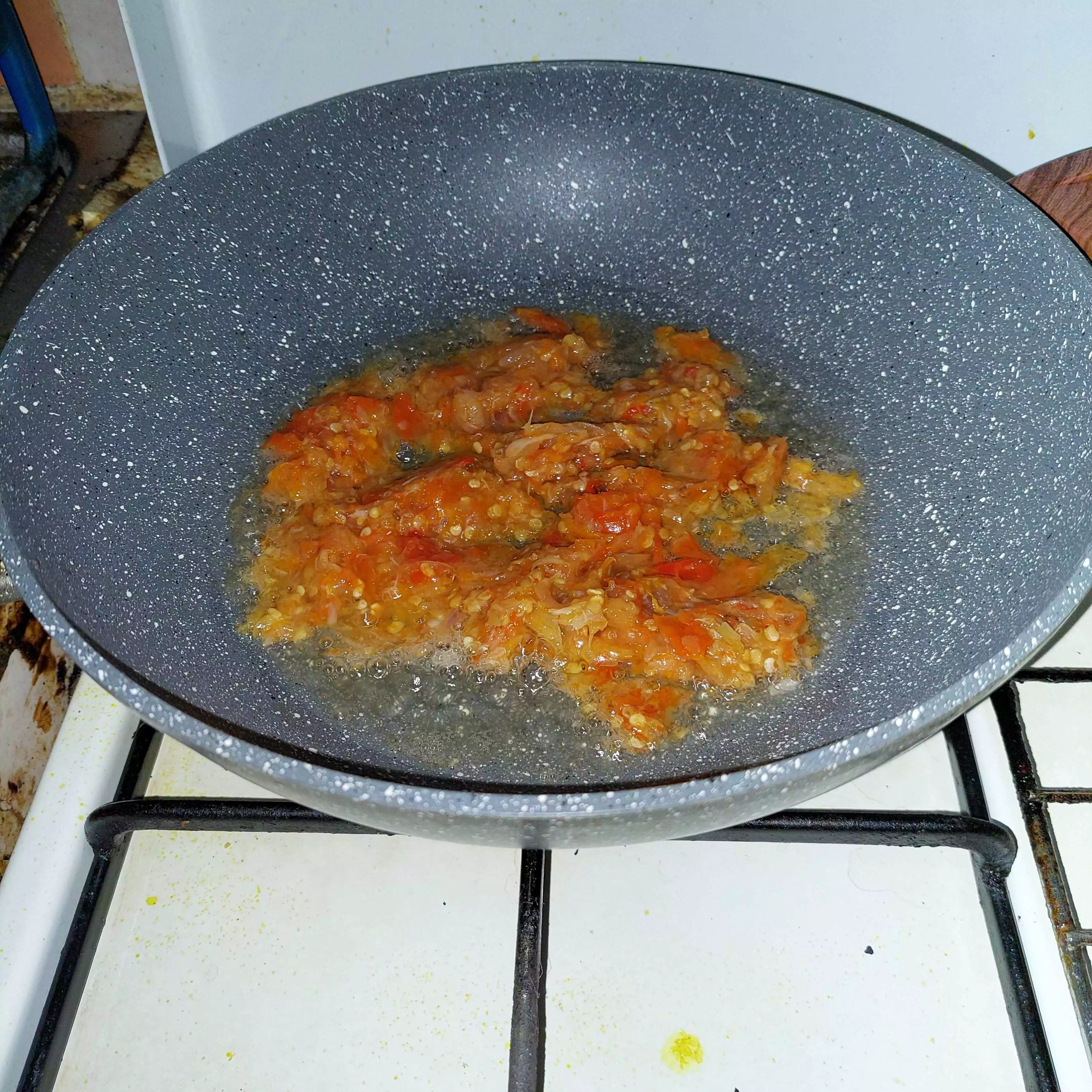Step 4 Kering Tempe Pedas