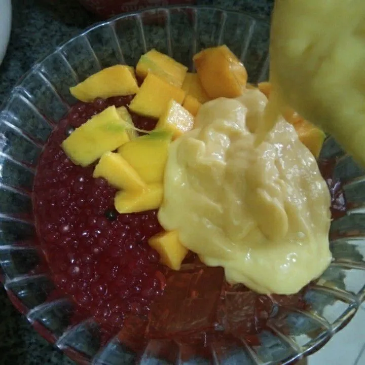 Step 5 Mango Sago