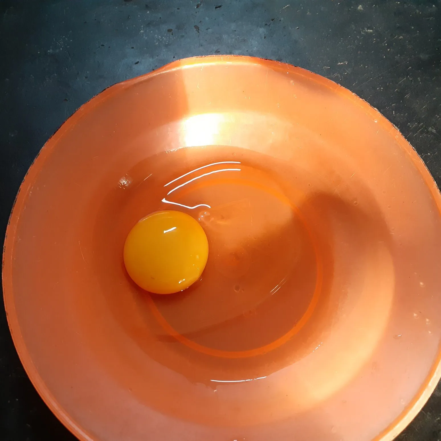 Step 1 Telur Dadar Kornet Gulung