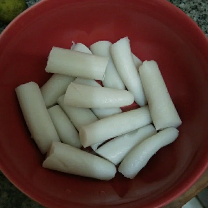 Step 1 Tteokbokki Telur Keju Pedas