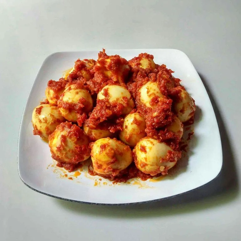 Balado Telur Puyuh