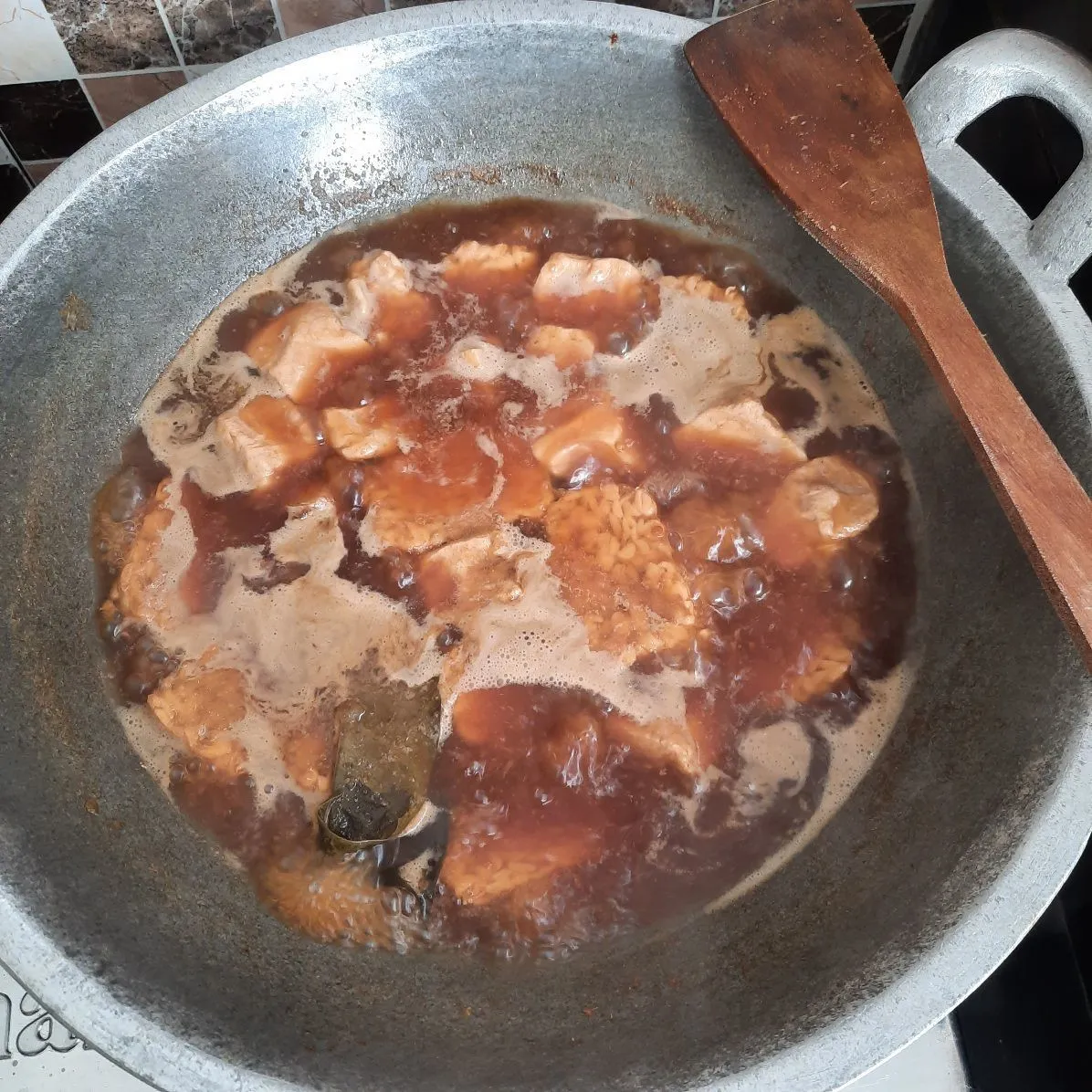Step 5 Bacem Tahu Tempe