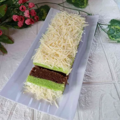 Resep Chocopandan Ala Lapis Tugu Malang Sederhana Rumahan dari Rayna Kitchen