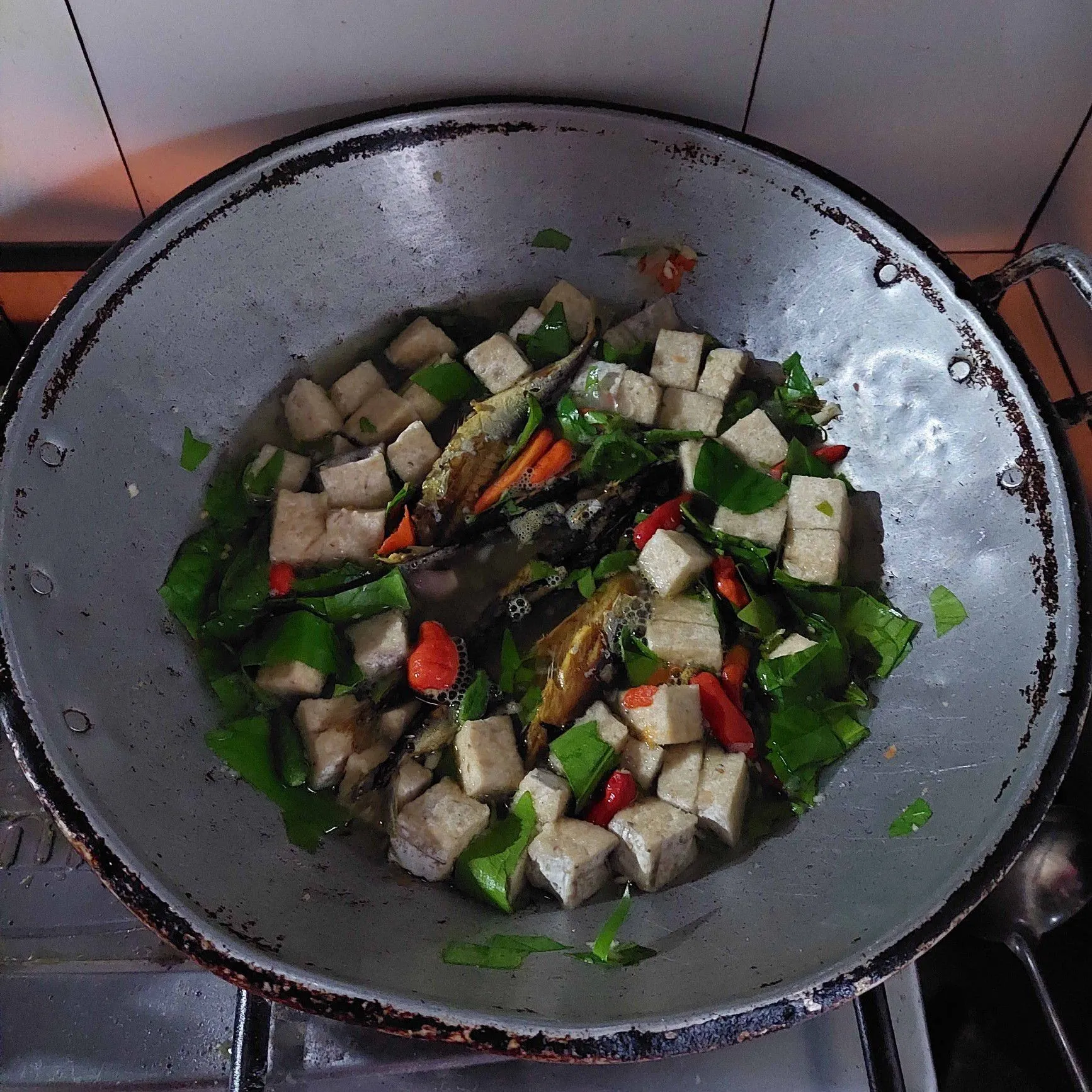 Step 5 Tempe Gembus Kuah Santan