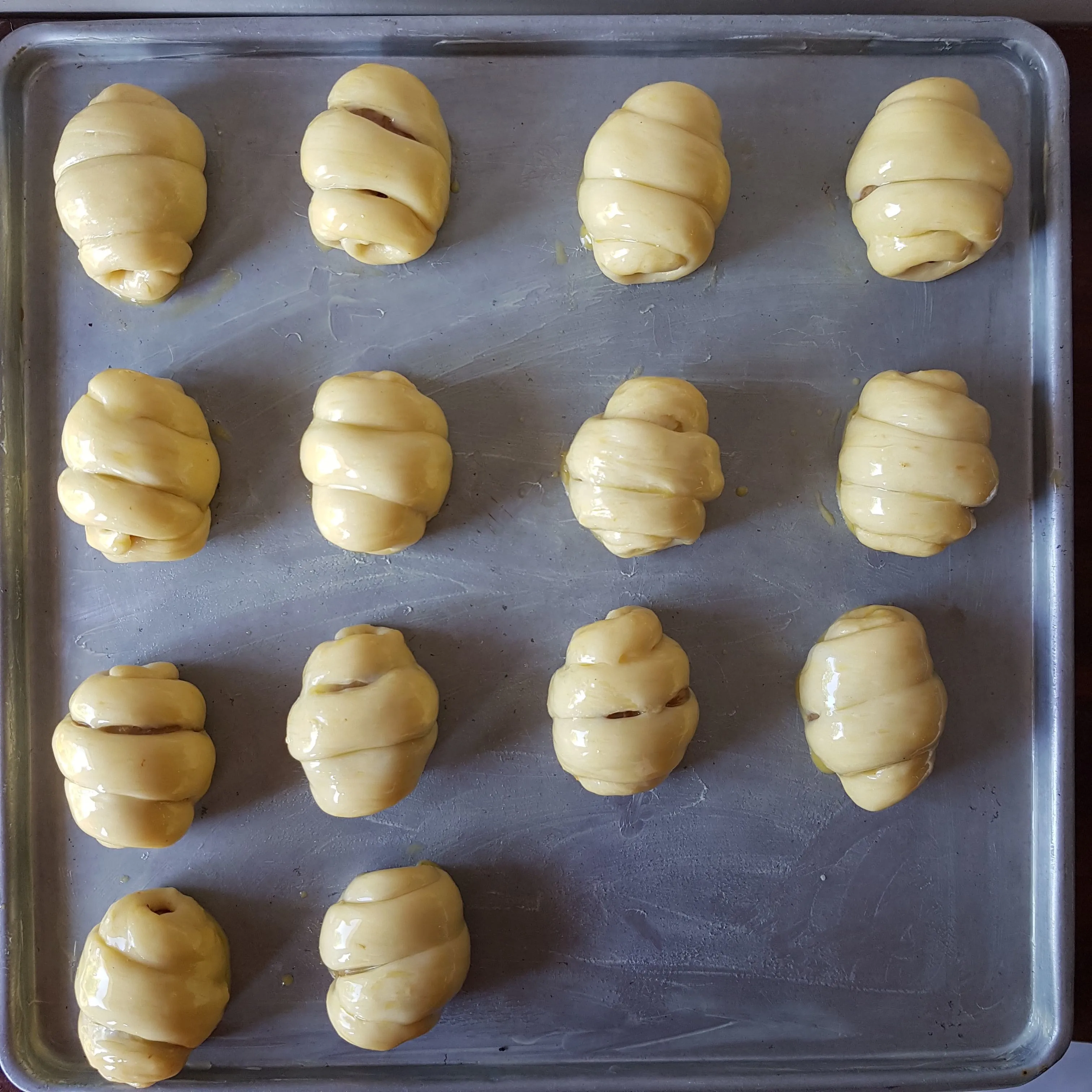 Step 6 Roti Unyil Isi Sosis