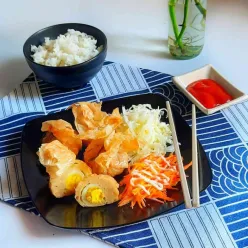 Ekkado with Sallad