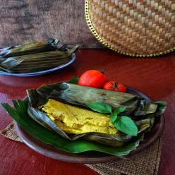 Pepes Tahu Jamur Tiram