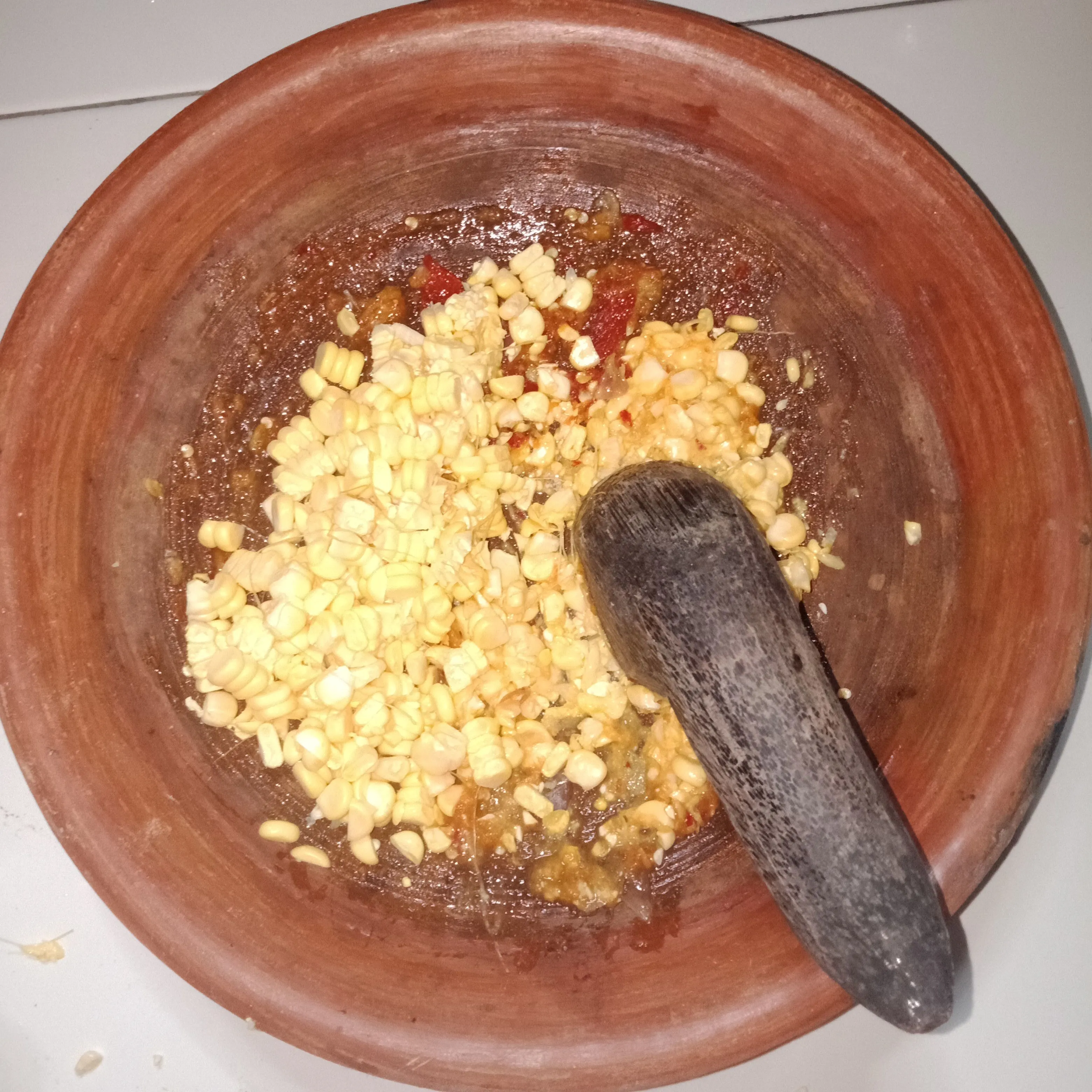 Step 2 Bakwan Jagung Manis