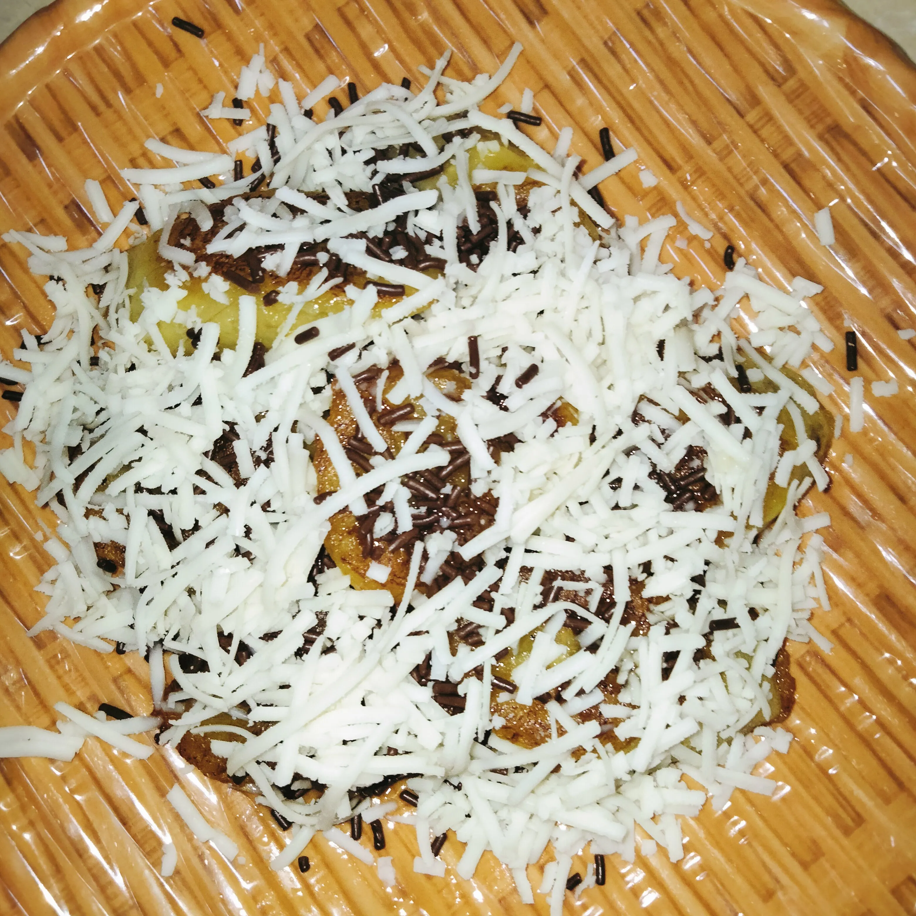 Step 8 Pisang Bakar Coklat Keju