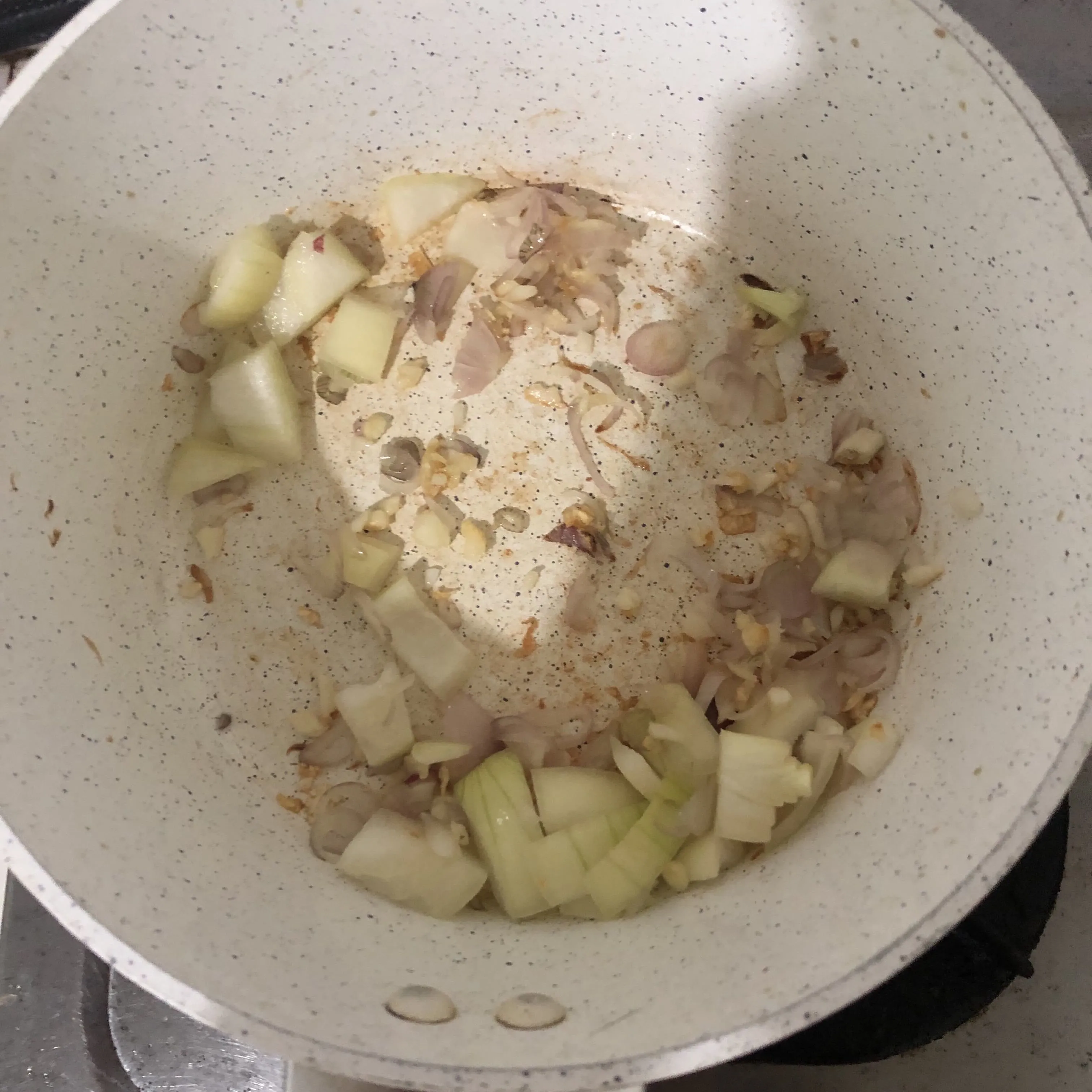 Step 3 Bihun kuah bakso pedas