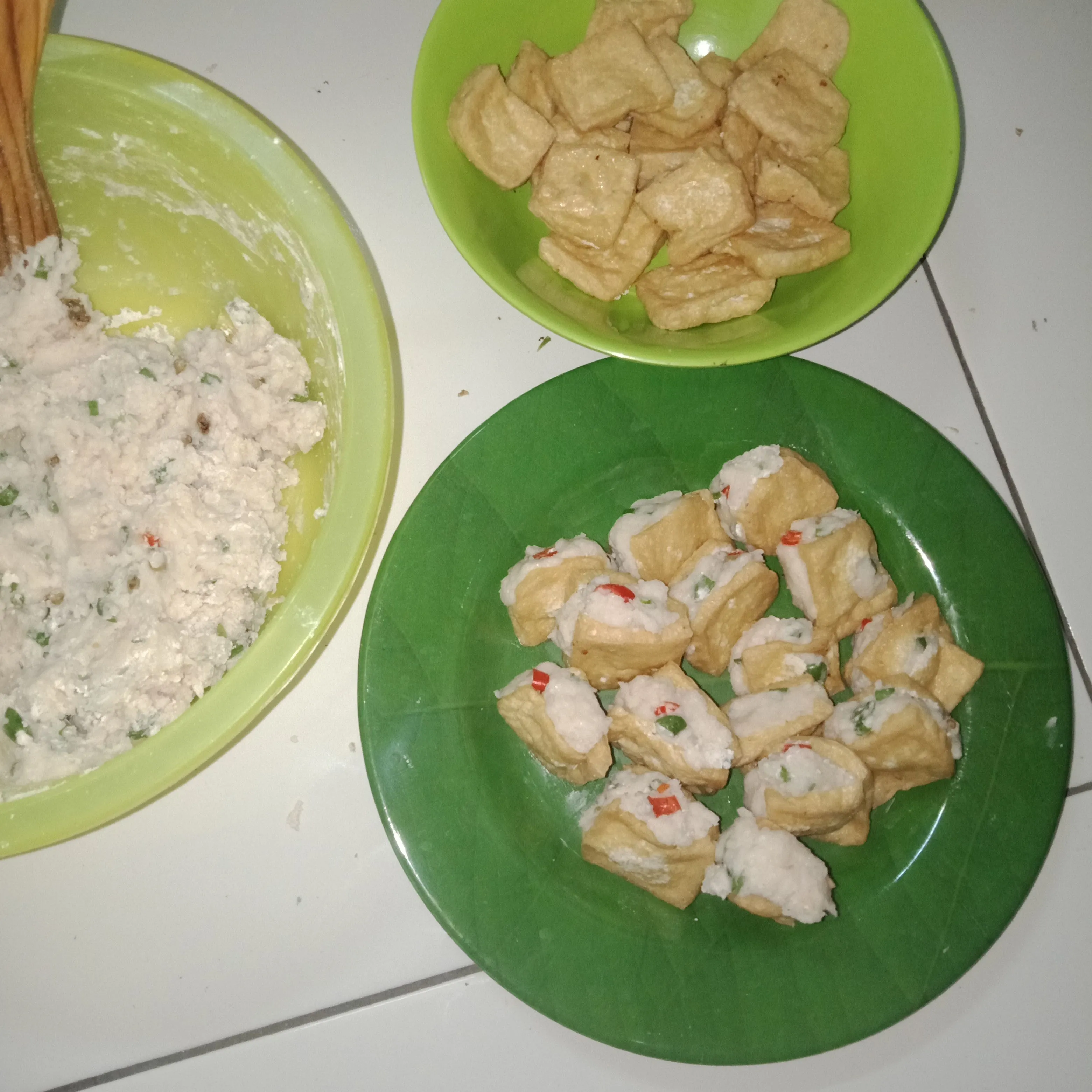 Step 4 Batagor Pedas