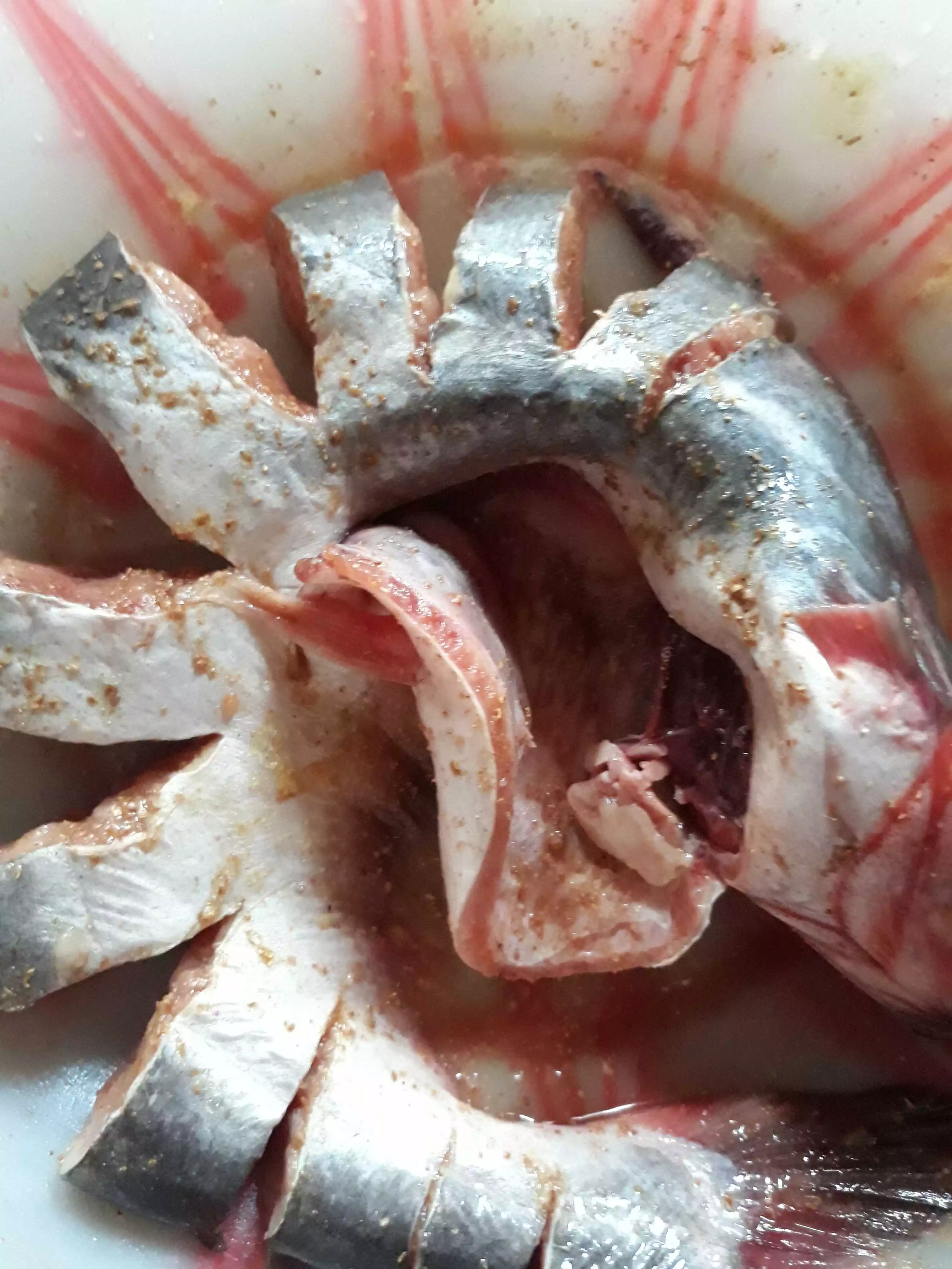 Step 4 Patin Bakar Sambal Matah