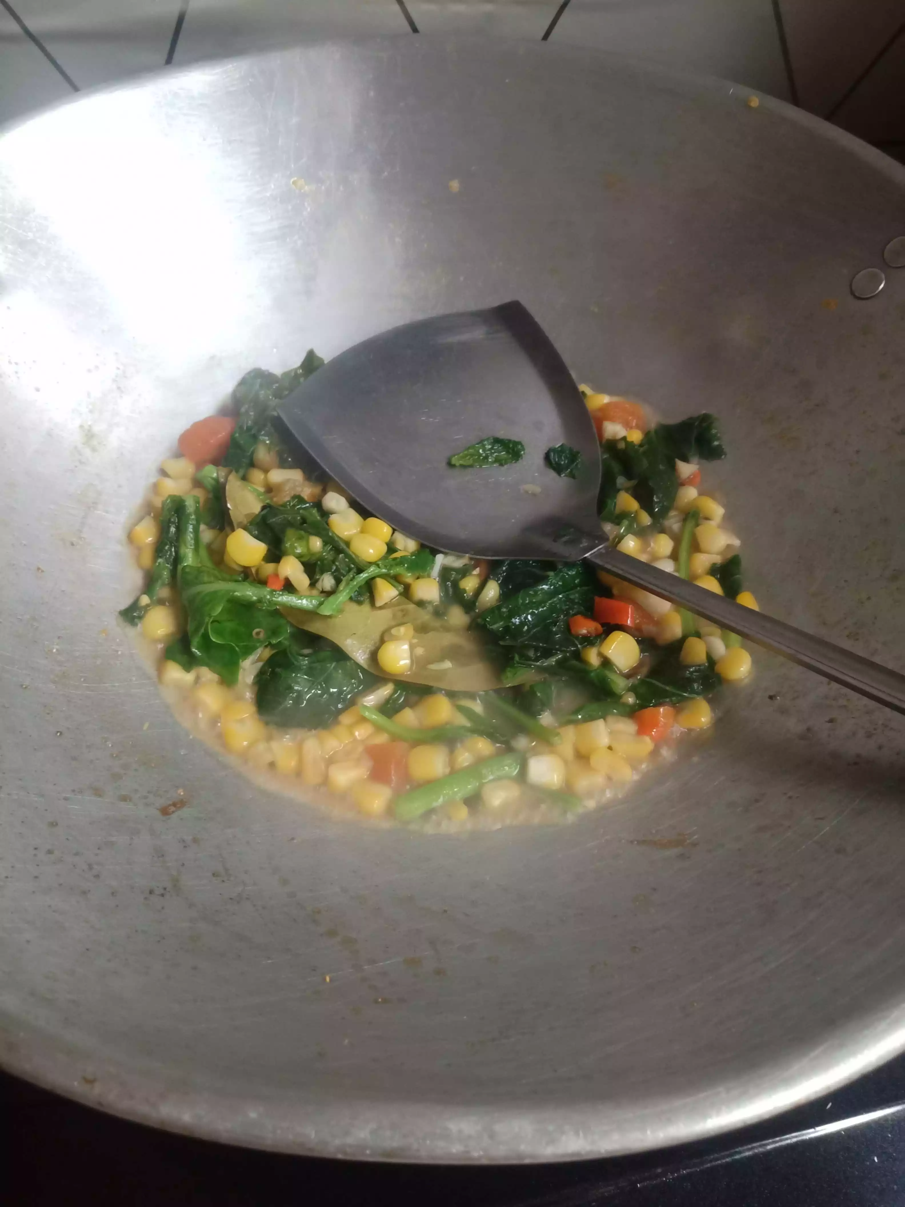Step 5 Tumis Baby Kailan Jagung Manis