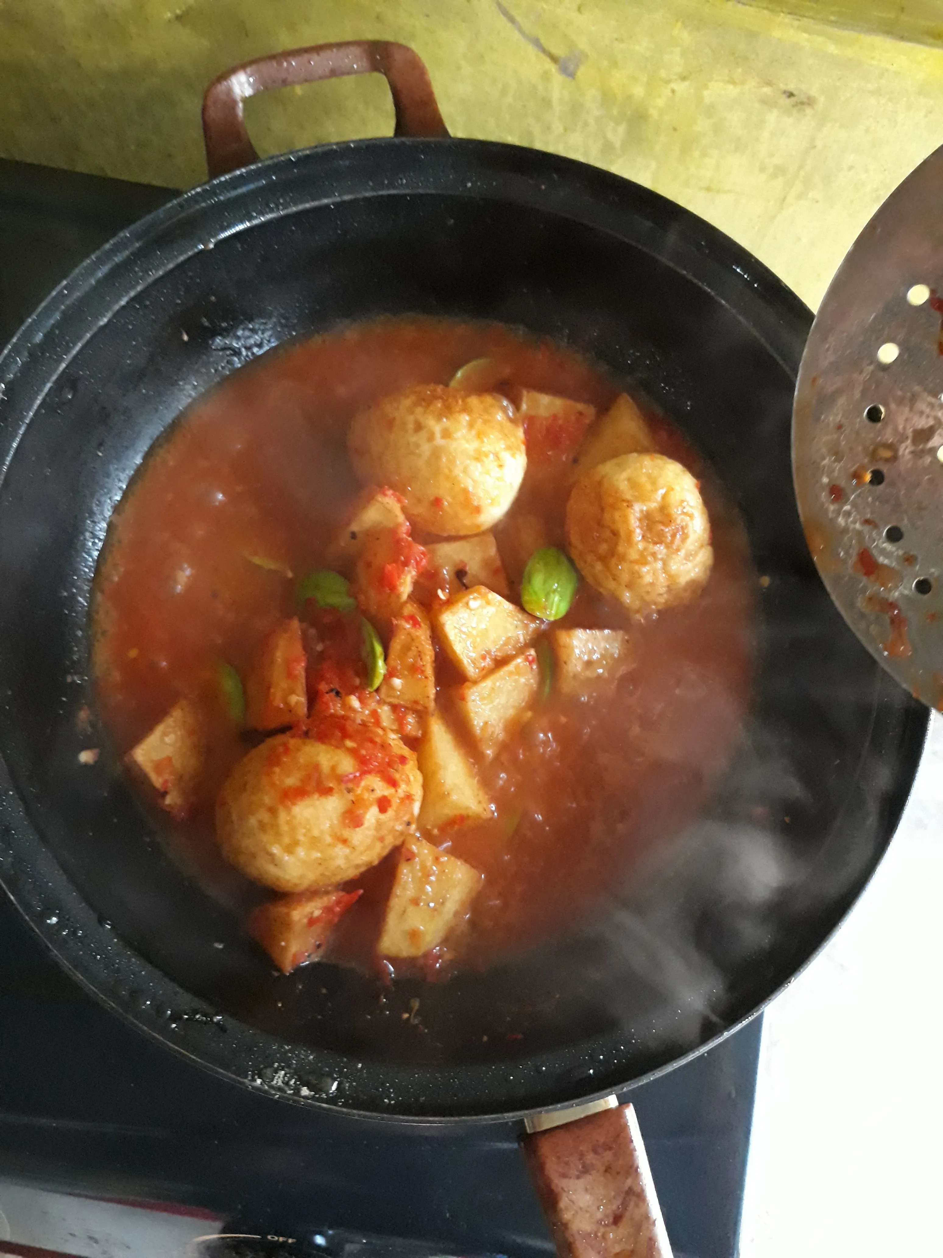 Step 6 Balado Pete Telur