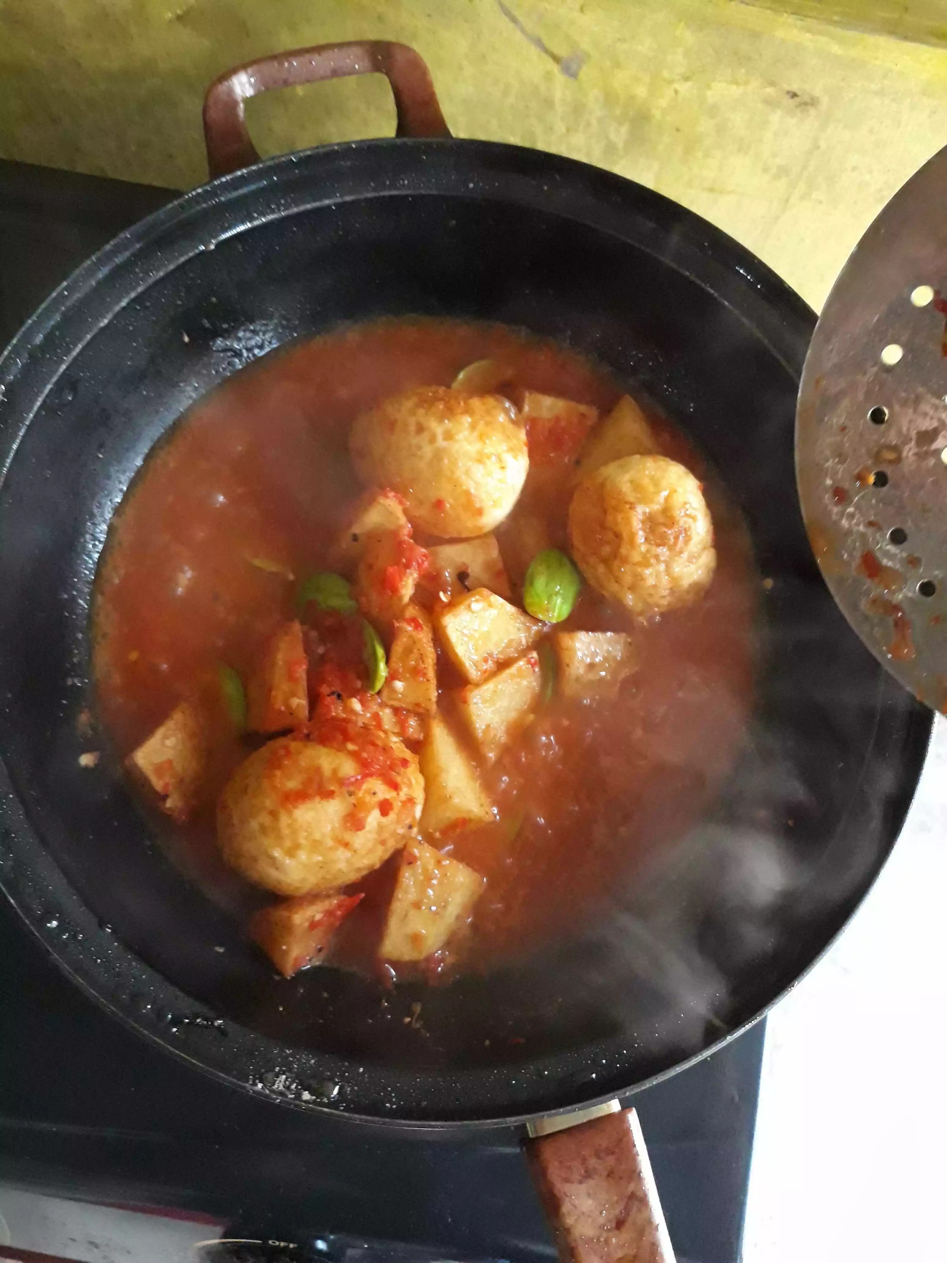 Step 6 Balado Pete Telur