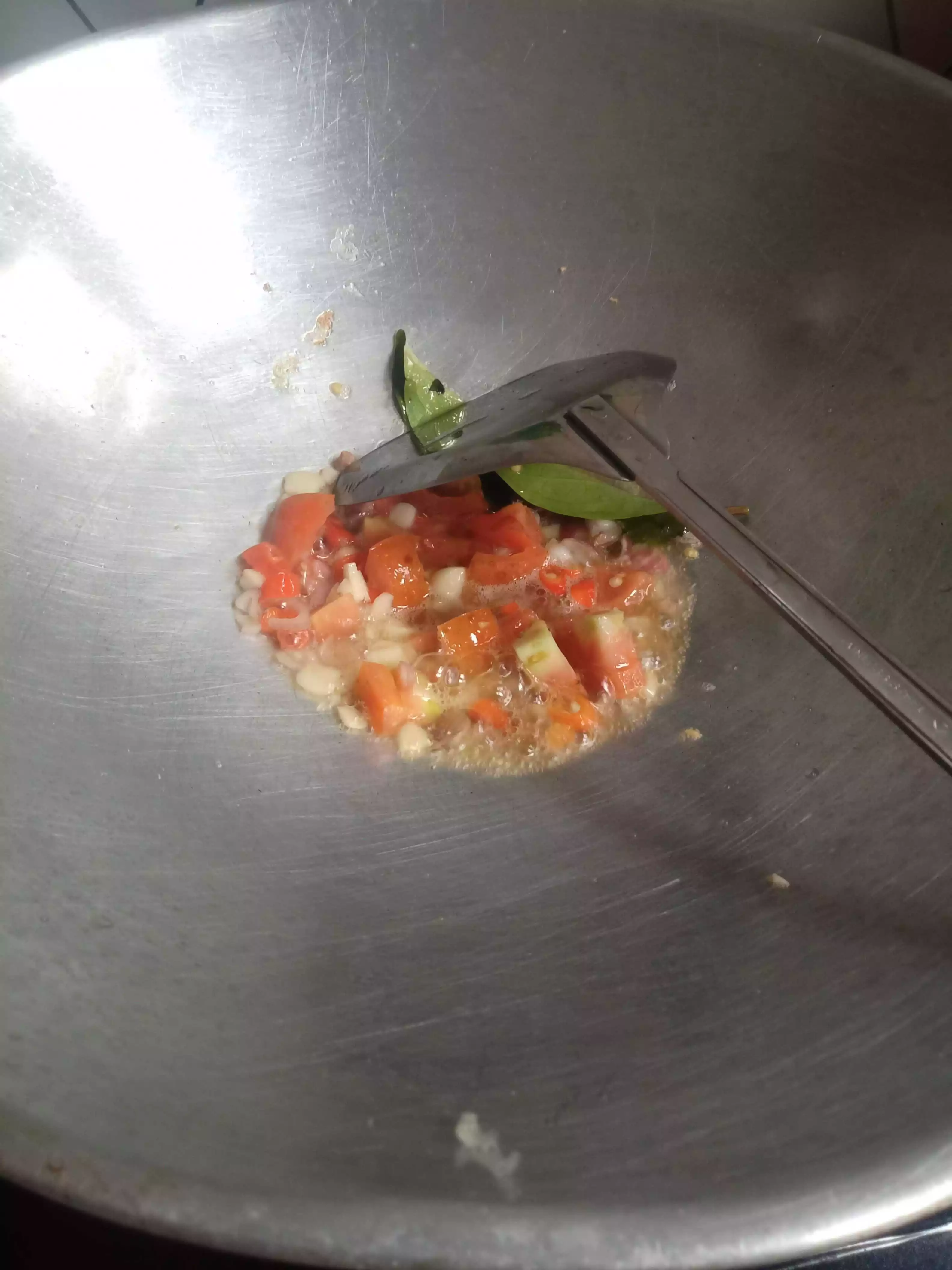 Step 2 Tumis Baby Kailan Jagung Manis