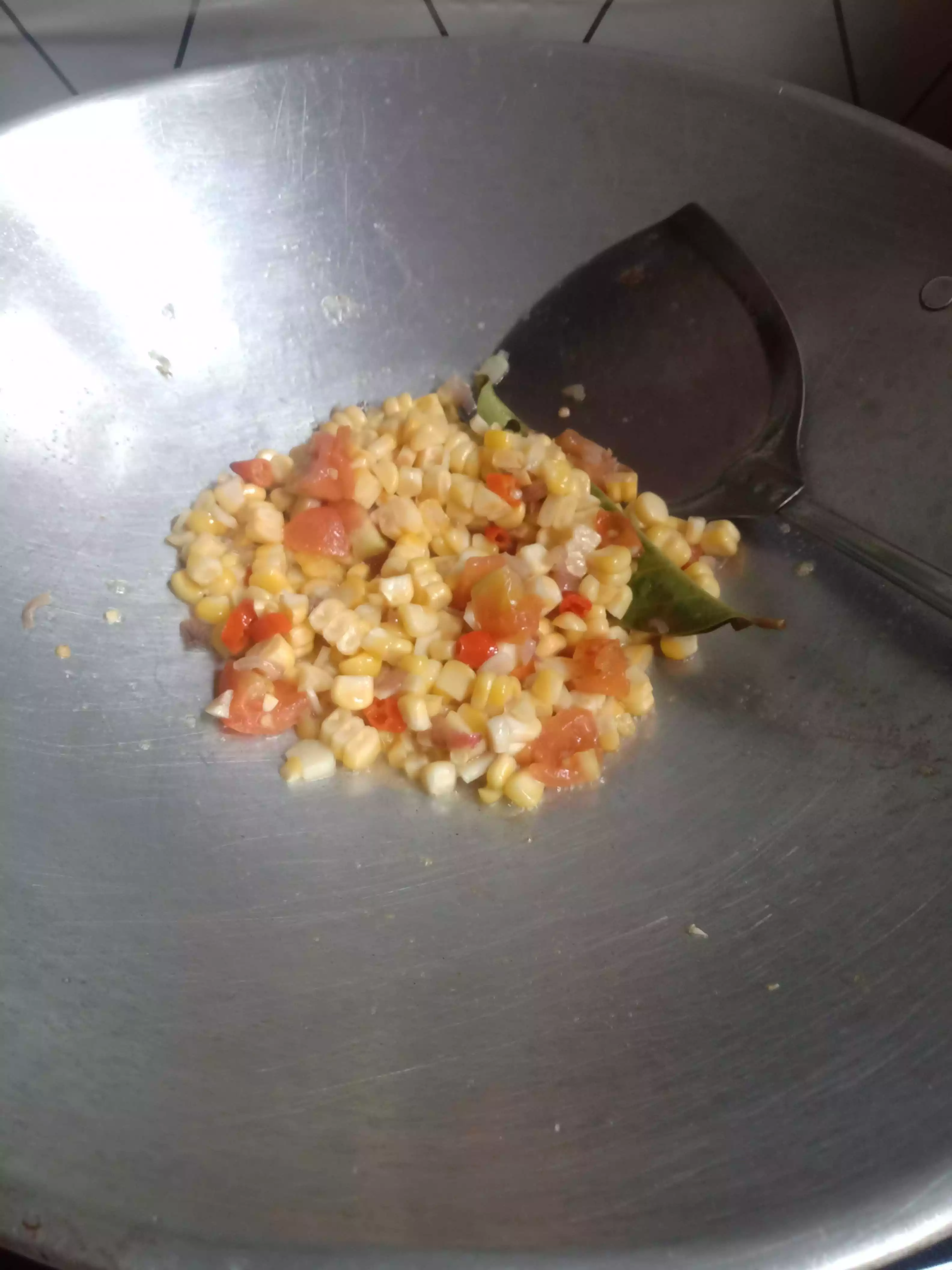 Step 3 Tumis Baby Kailan Jagung Manis