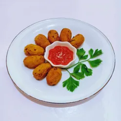 Perkedel Tahu Wortel