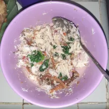 Aduk rata.