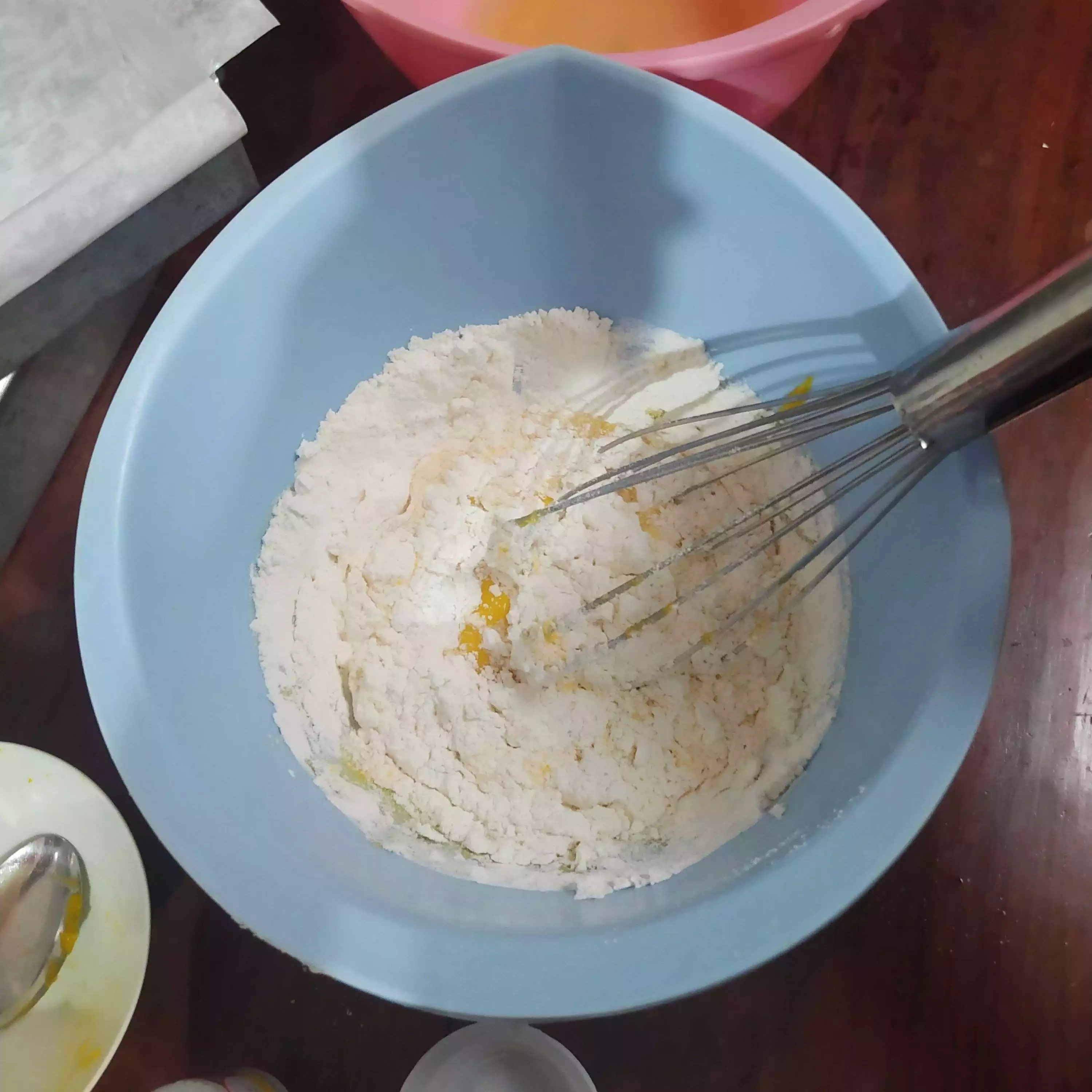 Step 3 Kabocha Ogura Cake