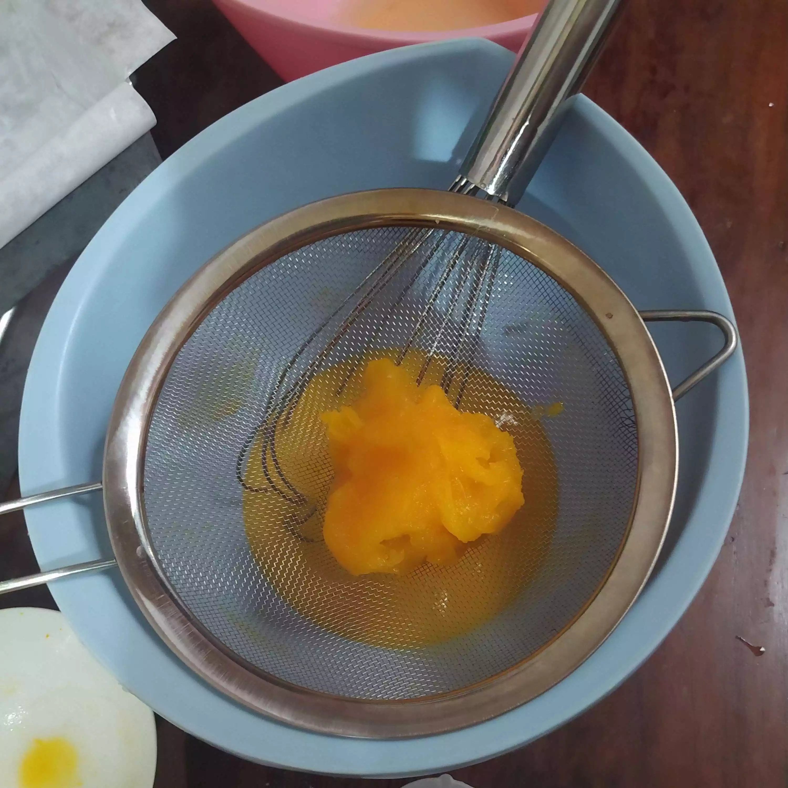 Step 2 Kabocha Ogura Cake