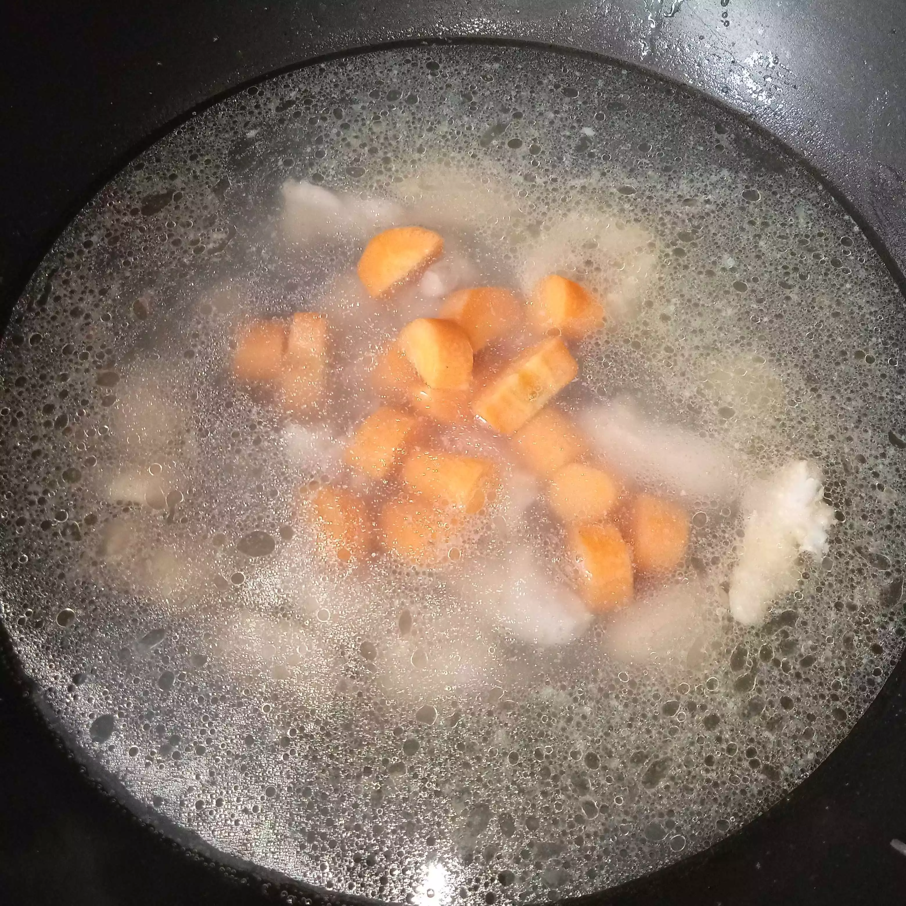 Step 4 Sop Oyong Ayam Tahu