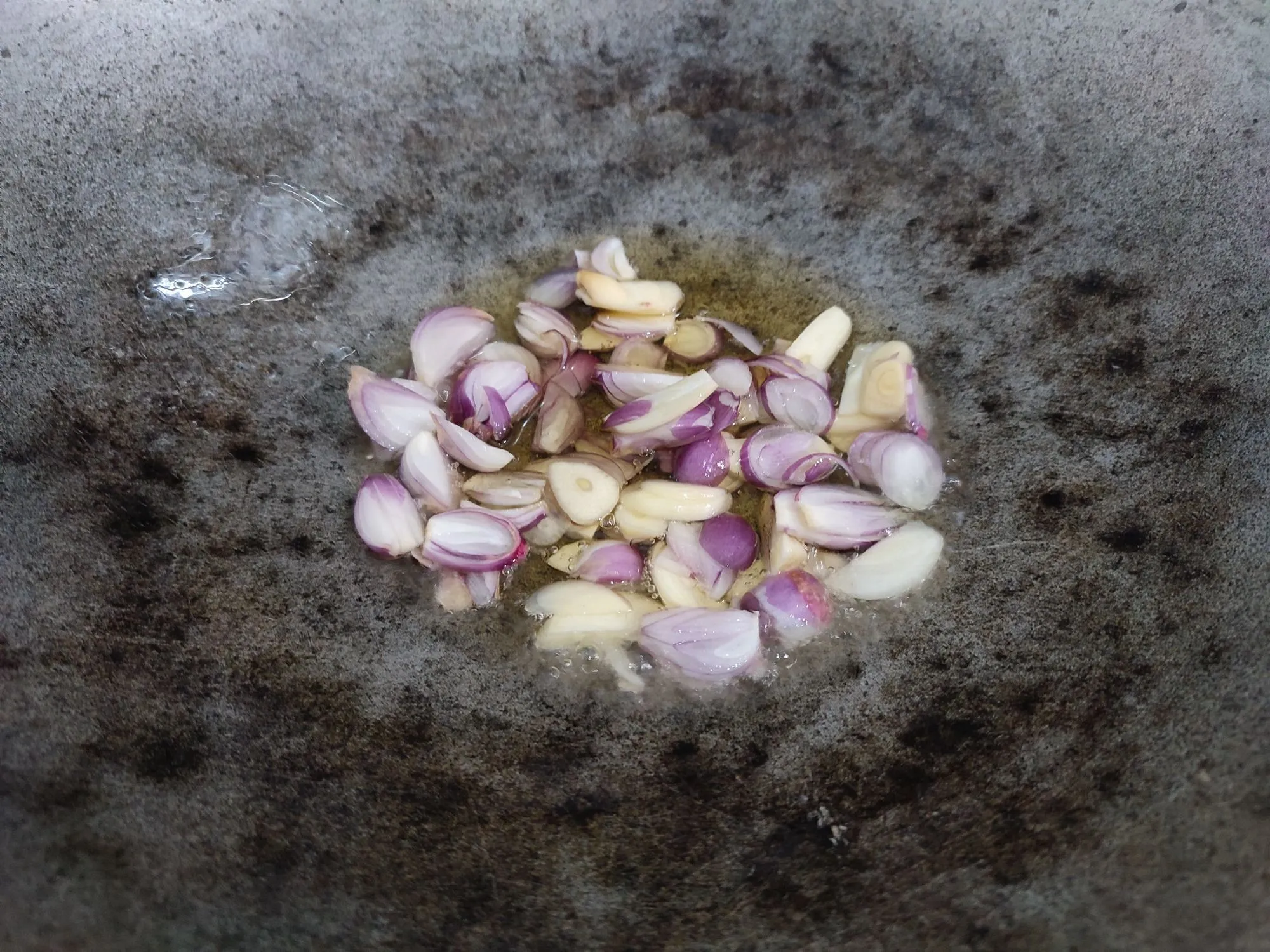 Step 2 Bihun Goreng Bumbu Iris