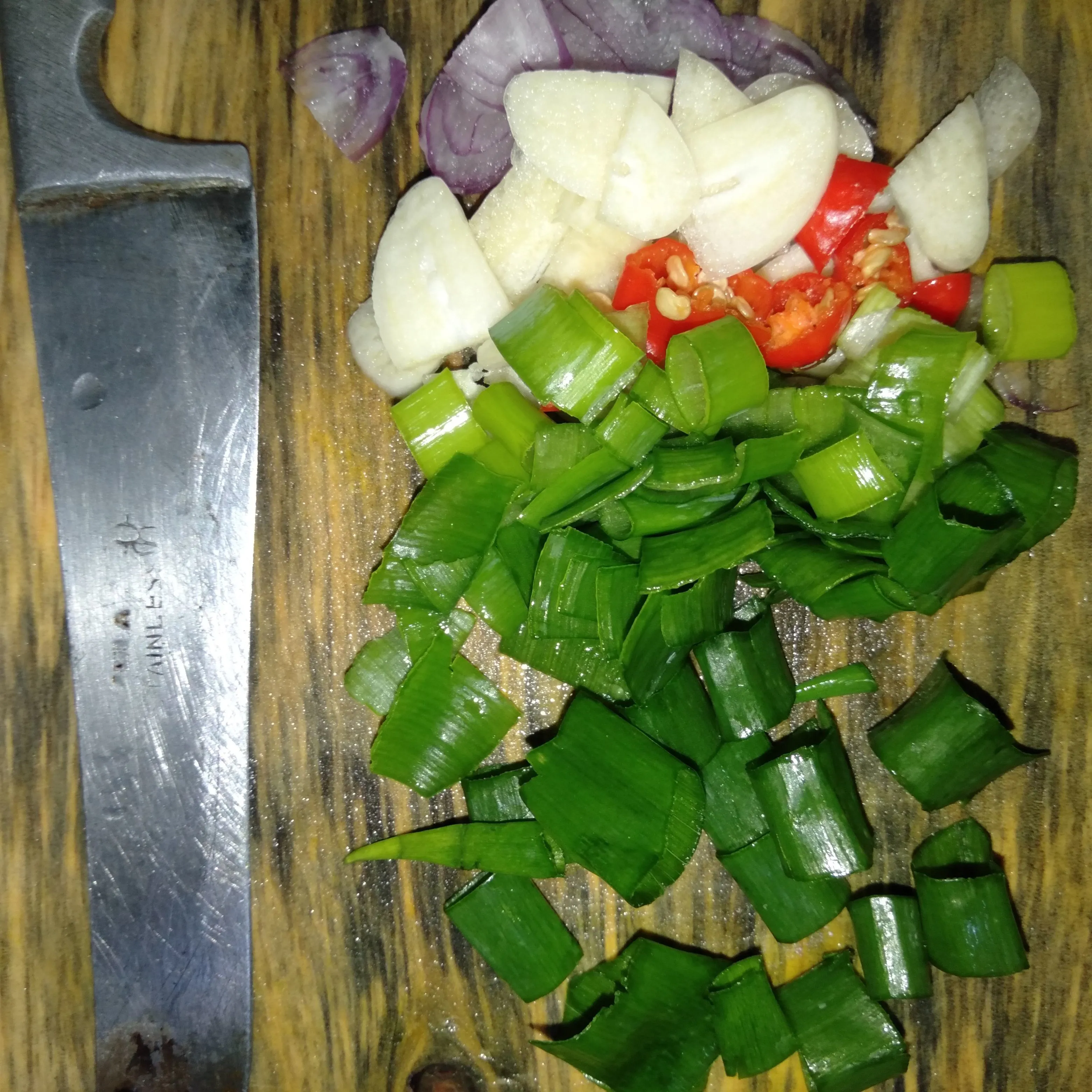 Step 1 Telur Dadar Tahu