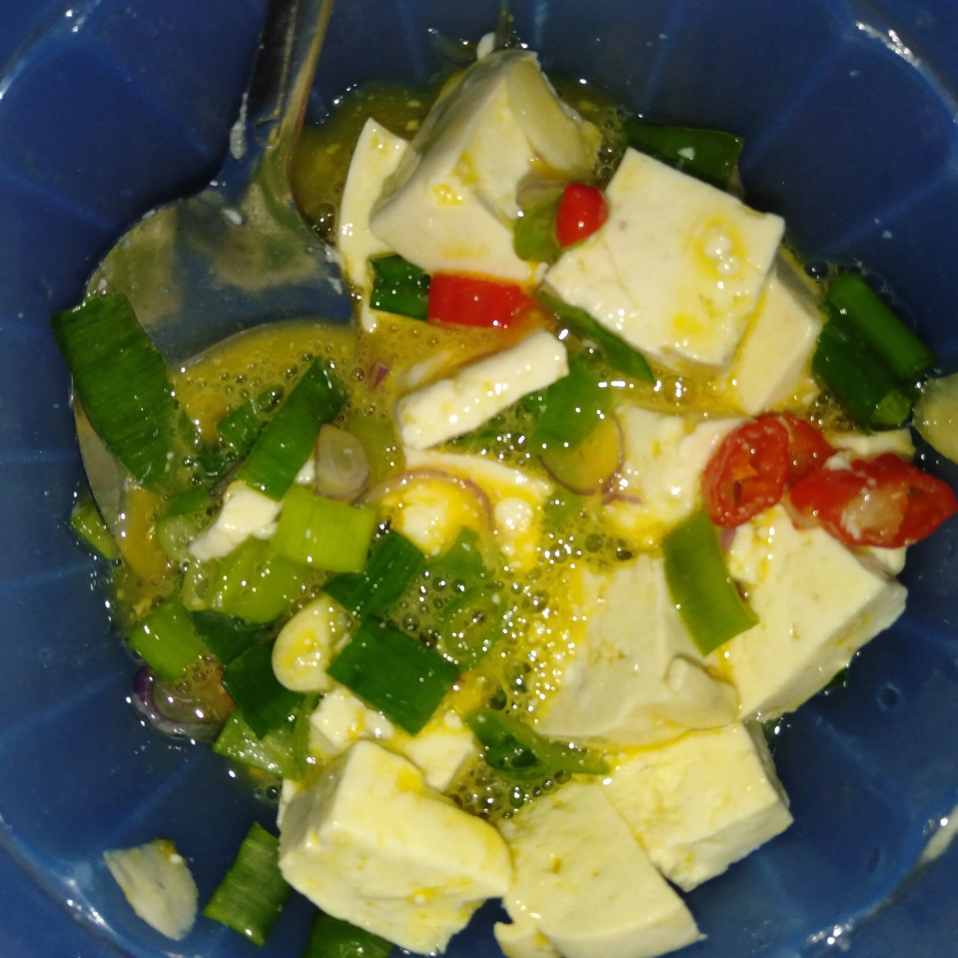 Step 3 Telur Dadar Tahu