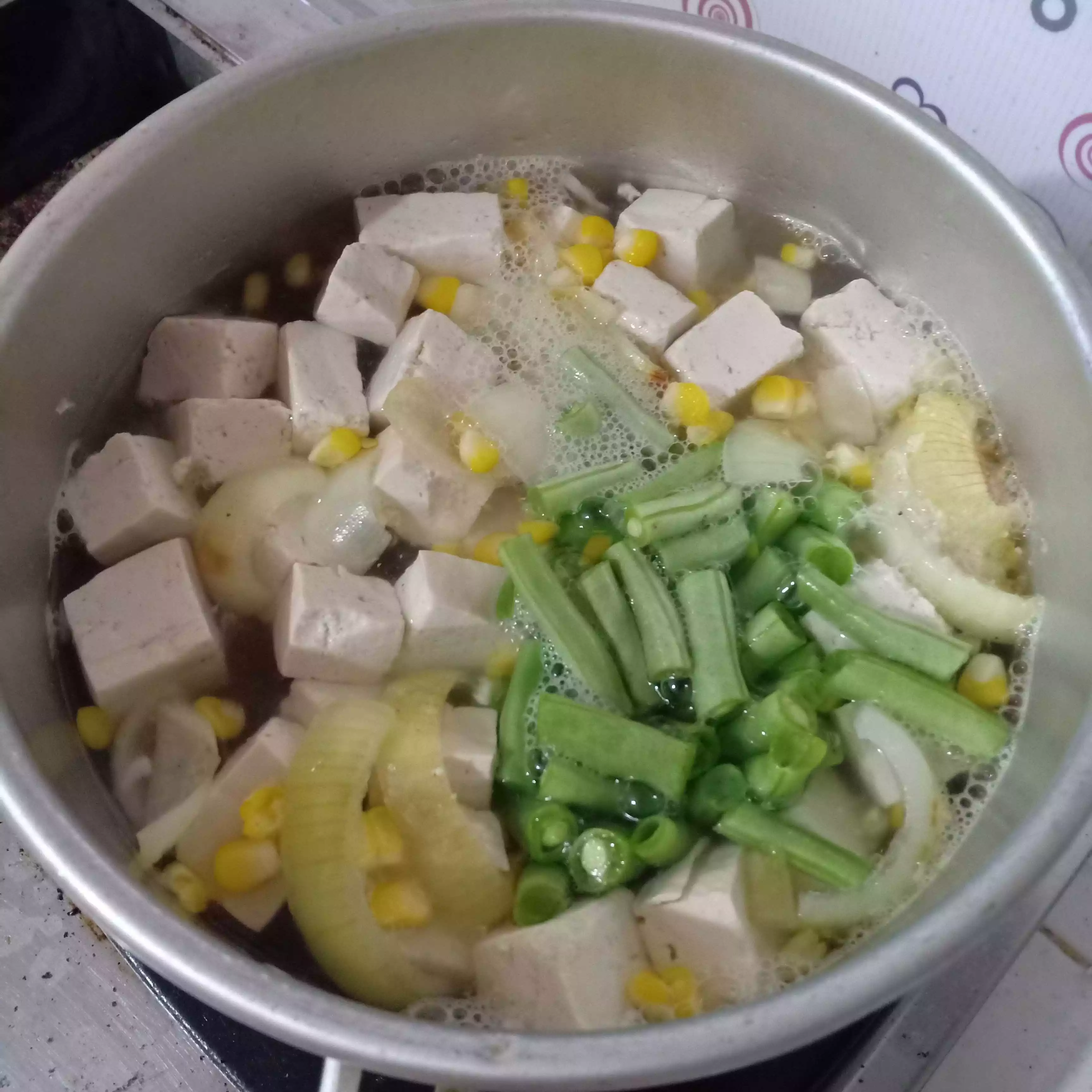 Step 5 Sup Tahu Jagung Buncis