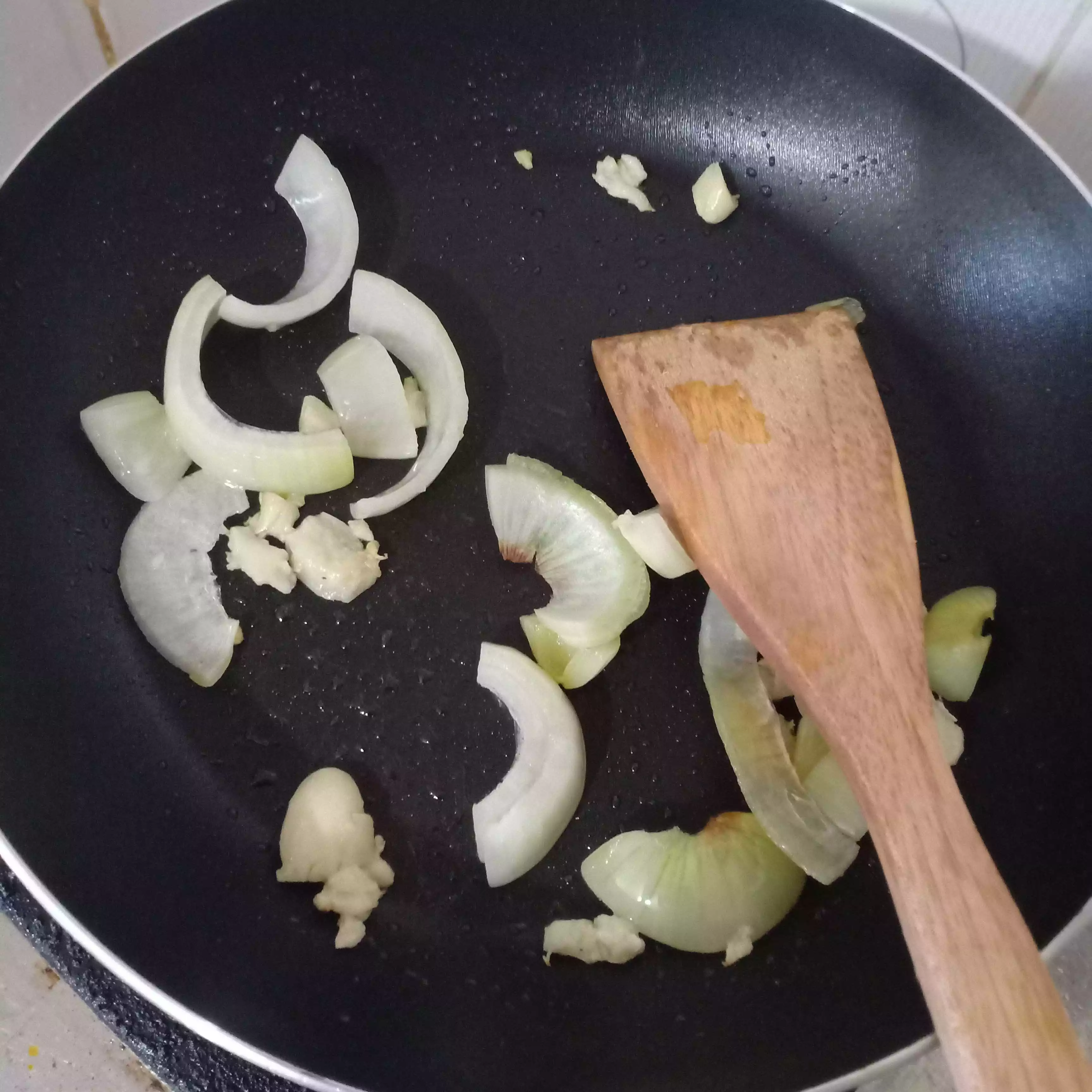 Step 1 Sup Tahu Jagung Buncis