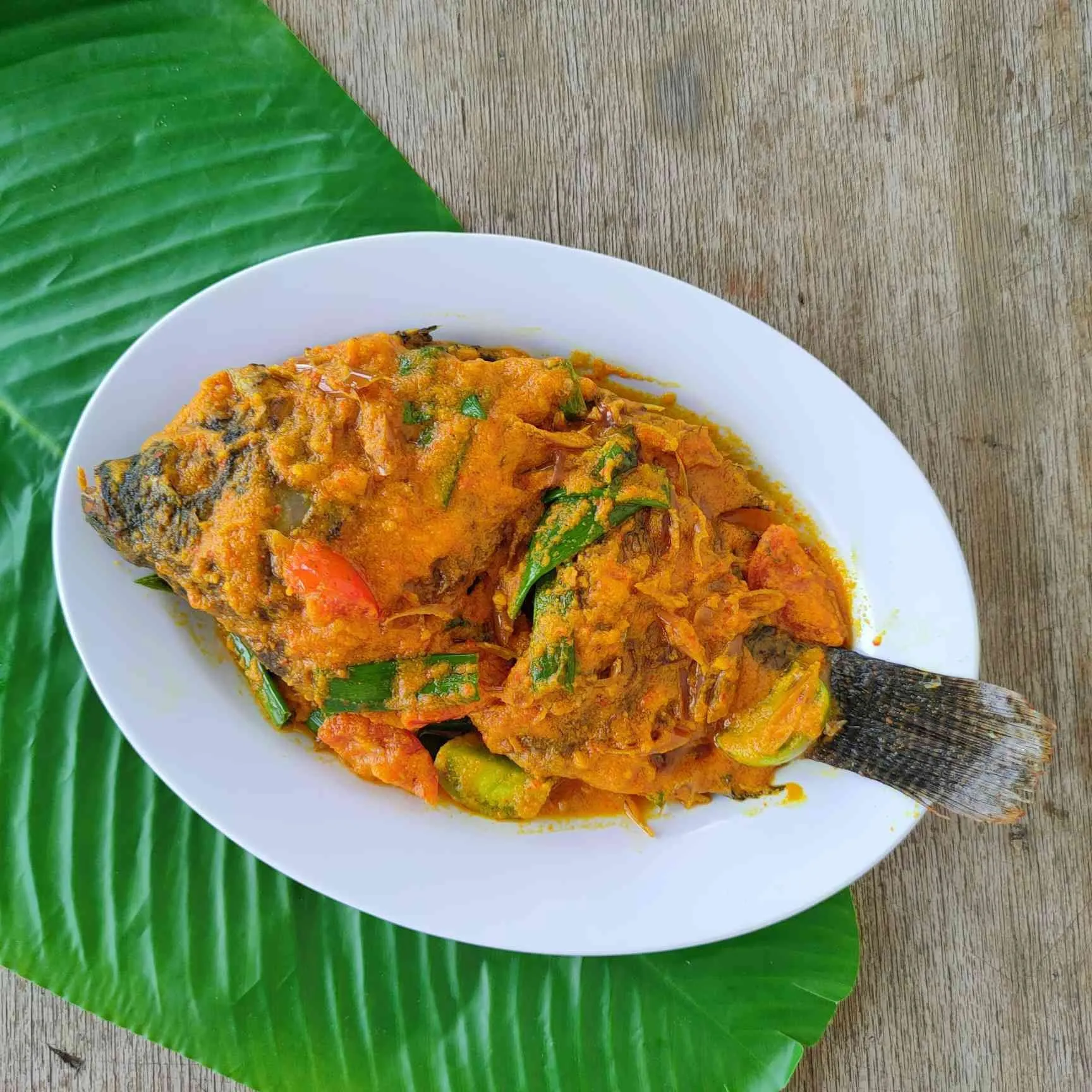 Bahan-bahan untuk Kuah Pliek U Ikan Nila Kecombrang