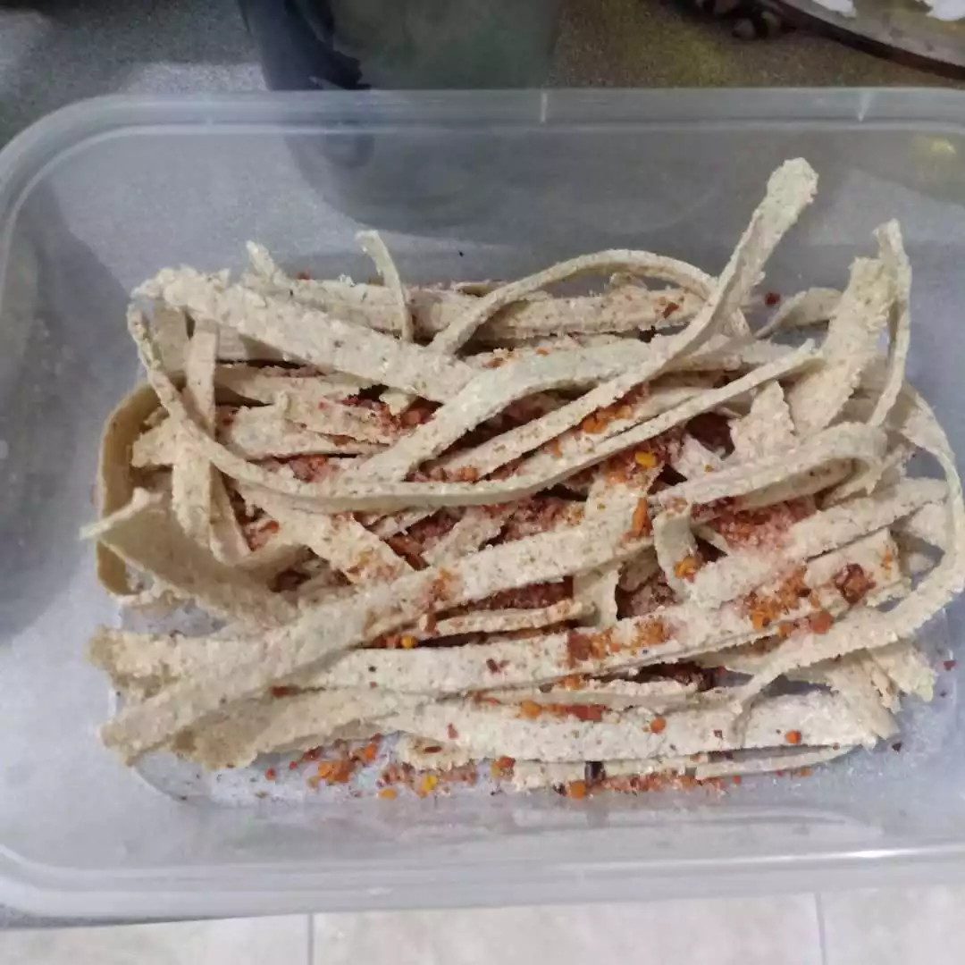 Step 6 Kerupuk Oatmeal